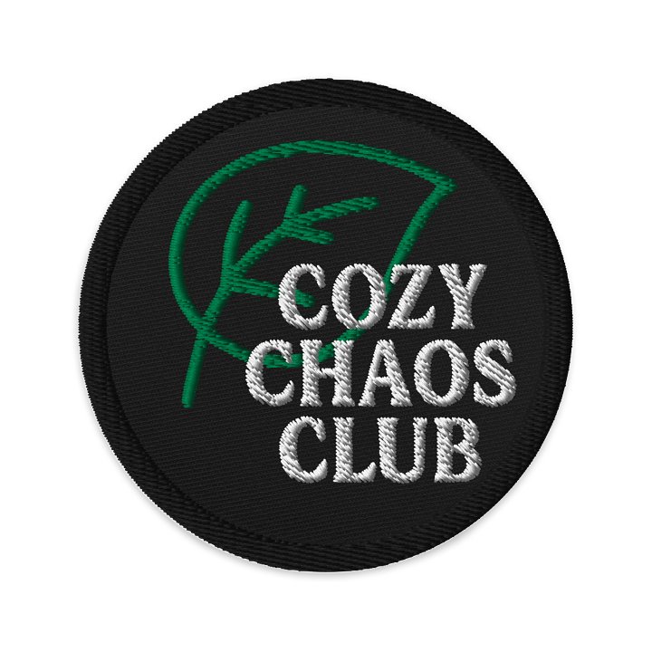 Leafy Chaos Embroidered Patch product image (1)