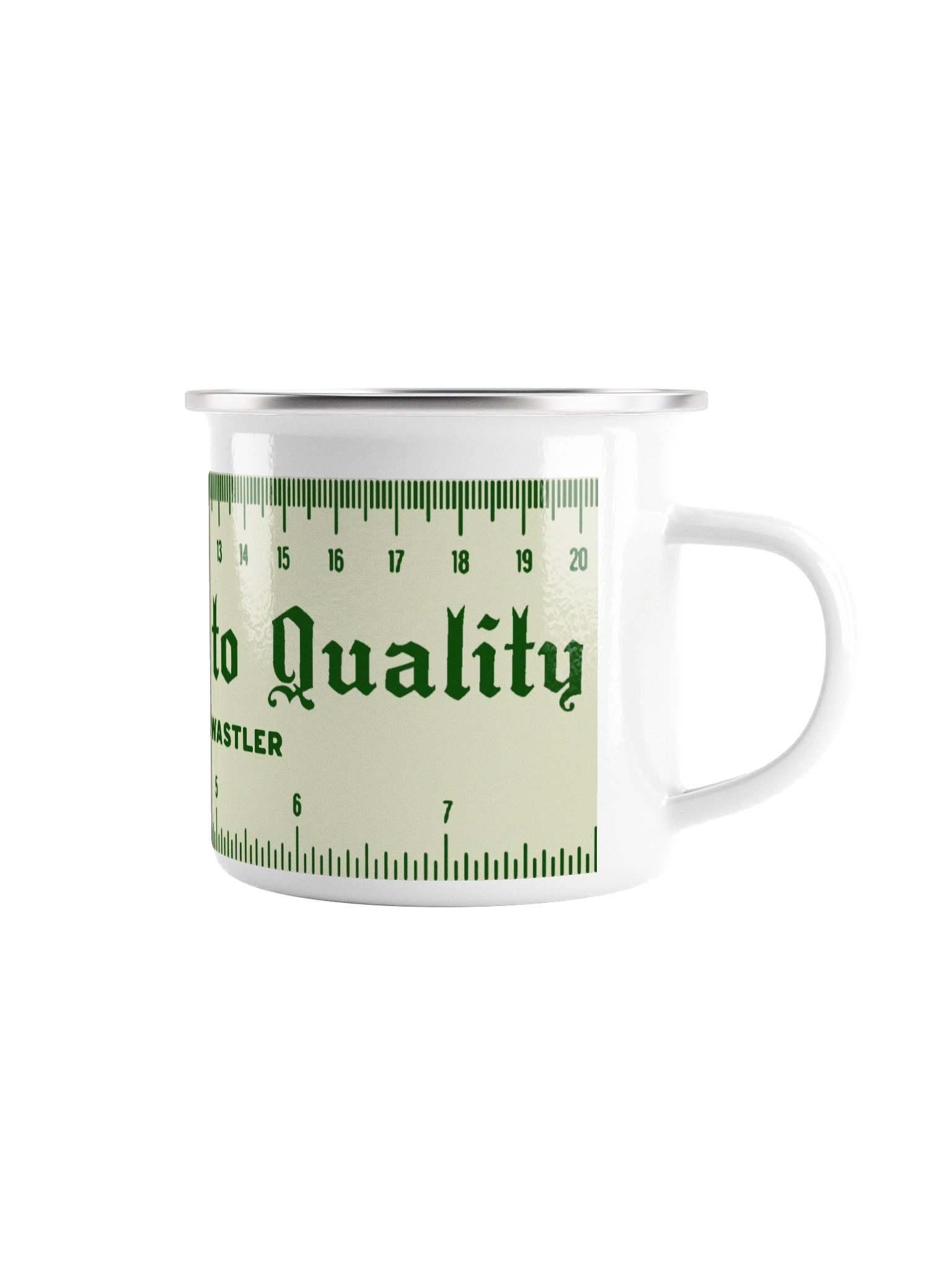 Ruler Mug in Draftsman's Green product image (1)