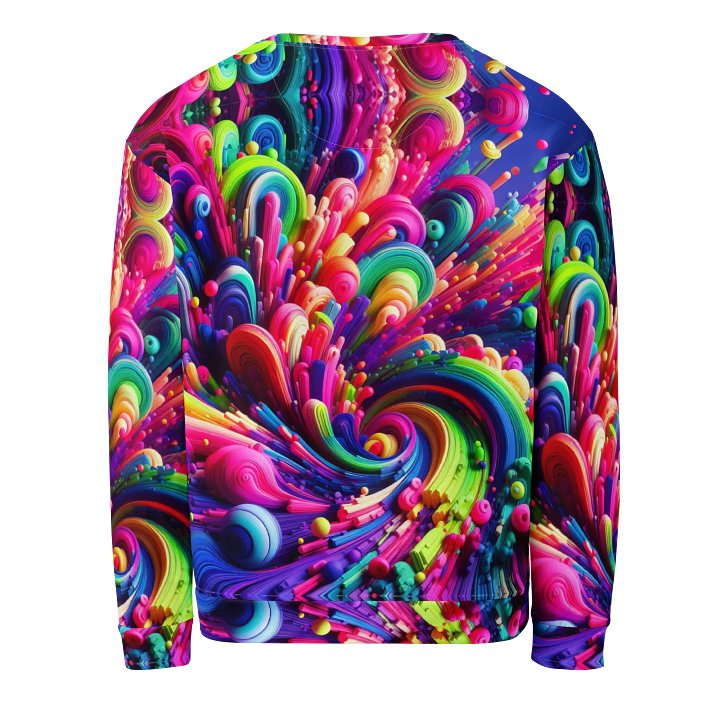 Eco-Chic Cosmos Unisex Sweatshirt product image (2)