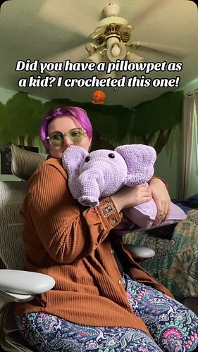 #pillowpet #crochet #commissionsopen