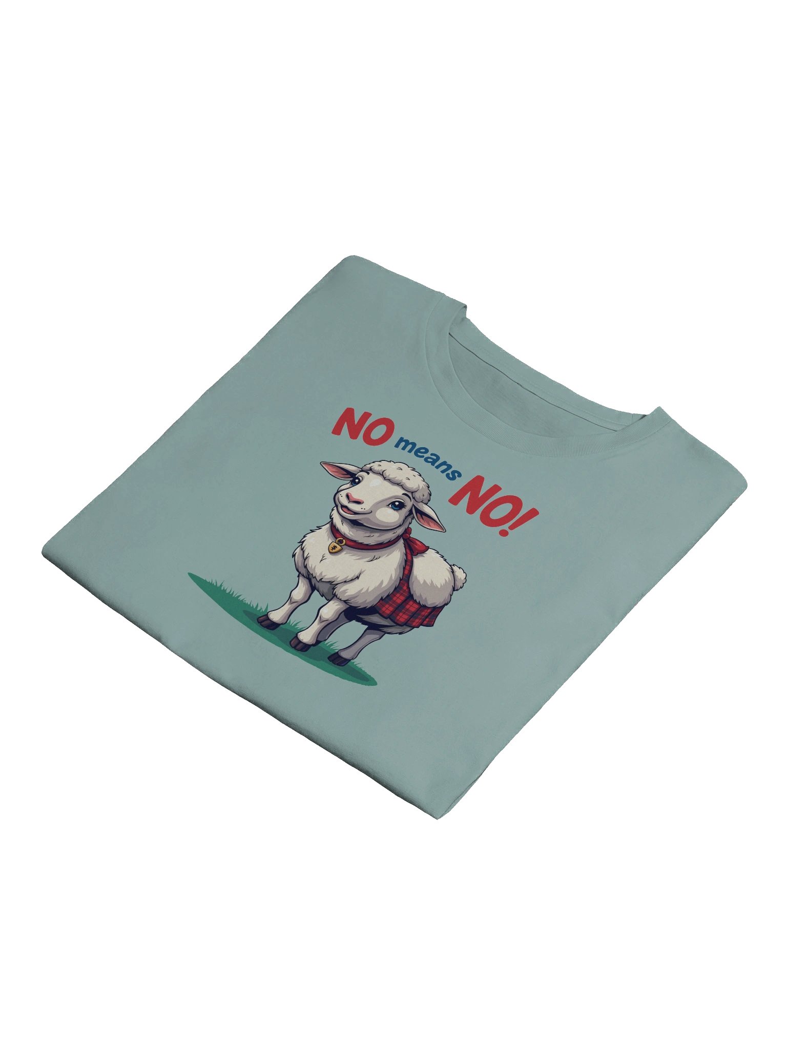 No Means No! Sheep Protest Crop Top product image (32)