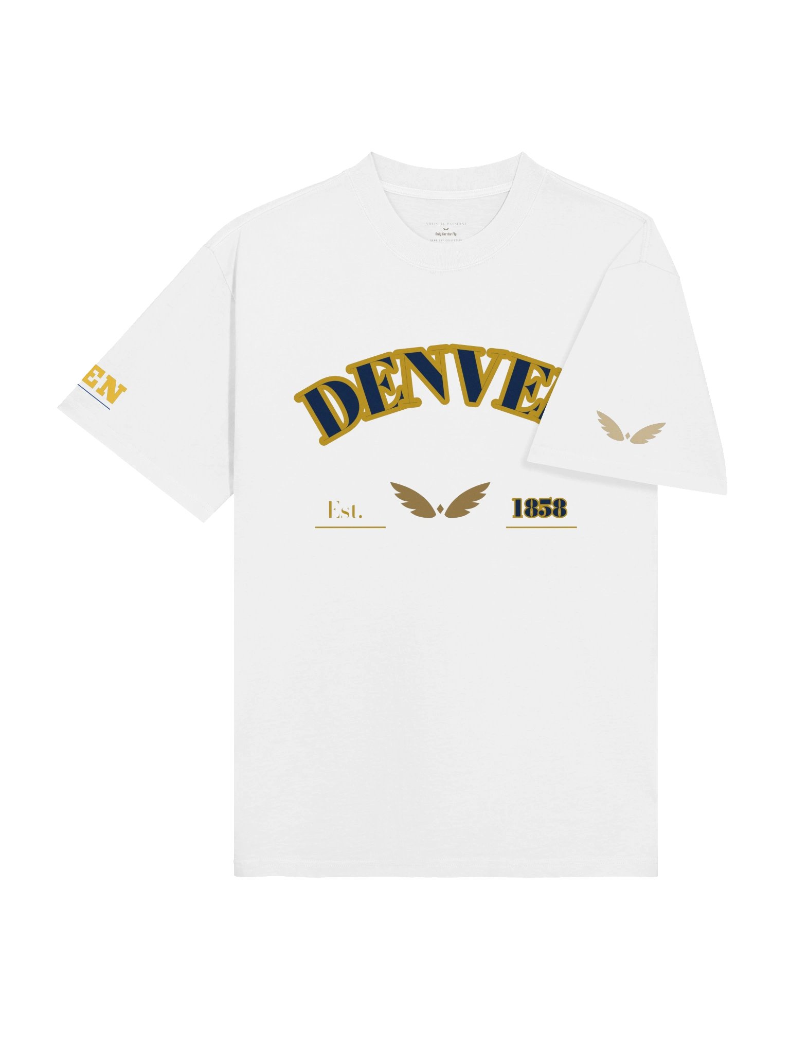 GAME DAY — Denver · Tee · Faded White product image (4)
