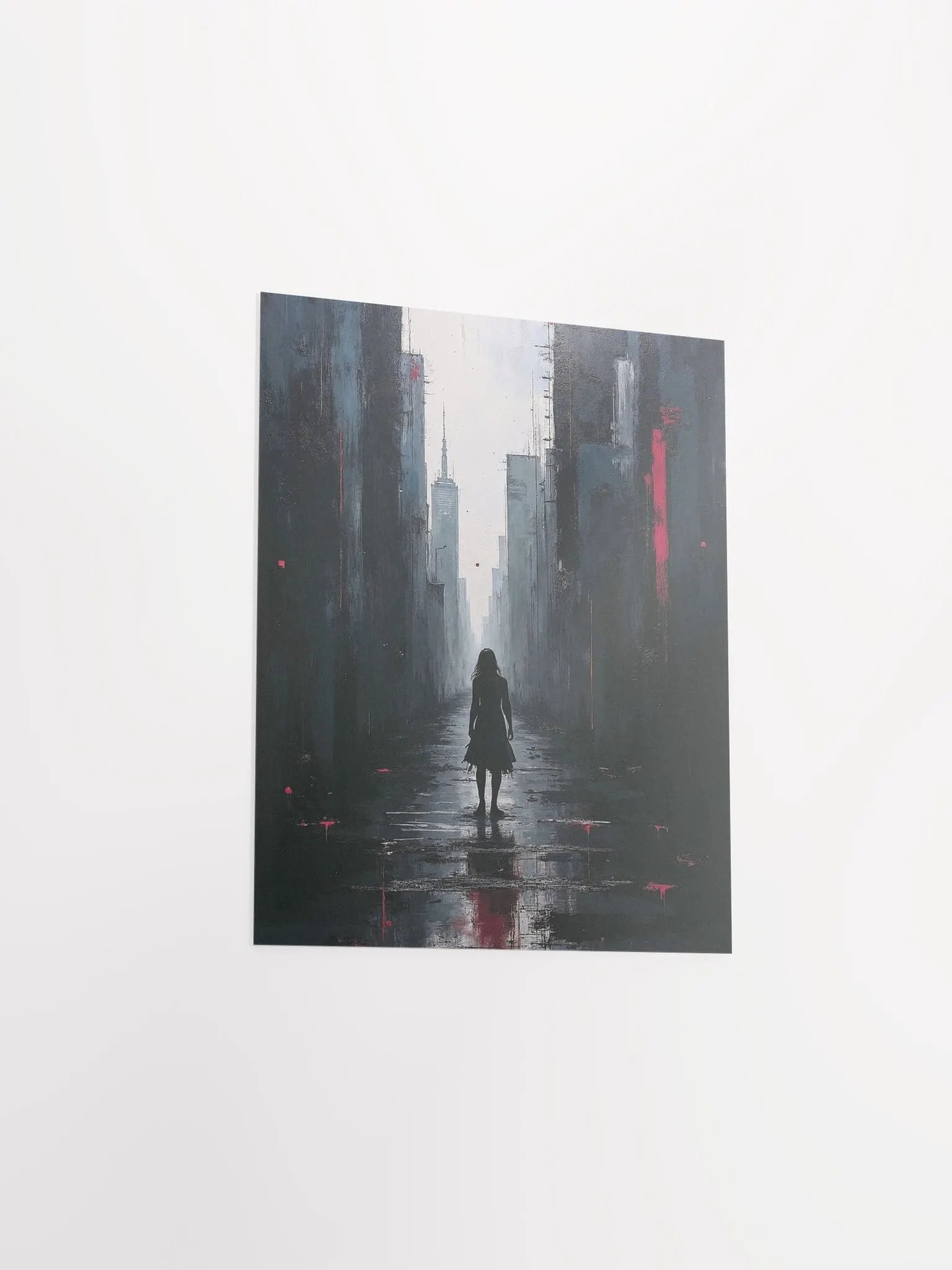 Lone Descent Matte Poster product image (35)