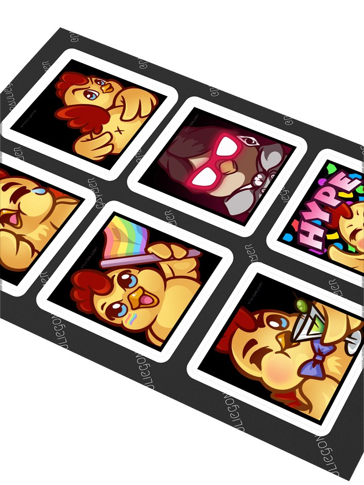 Emote Sticker Pack product image (2)