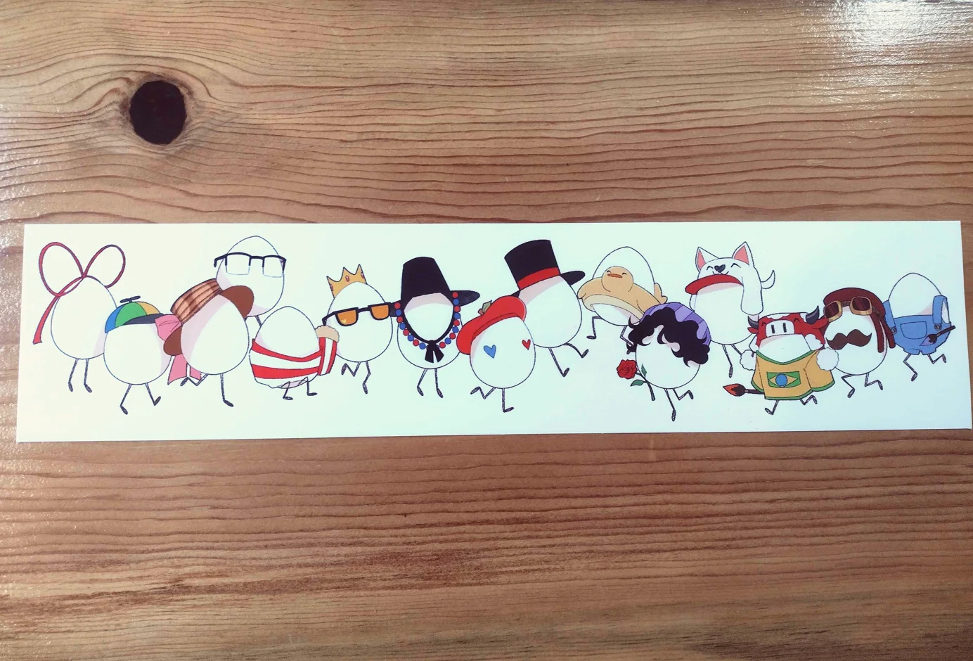Egg Lineup! - Sticker product image (6)
