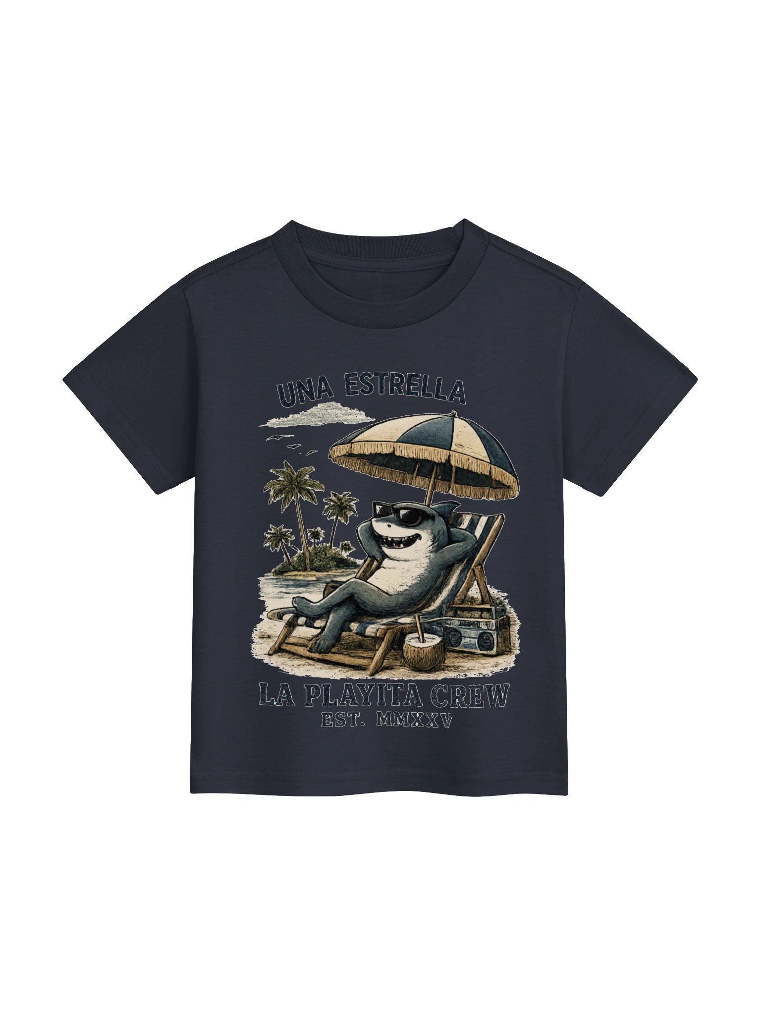 Una Estrella La Playita Crew Youth Tee product image (4)