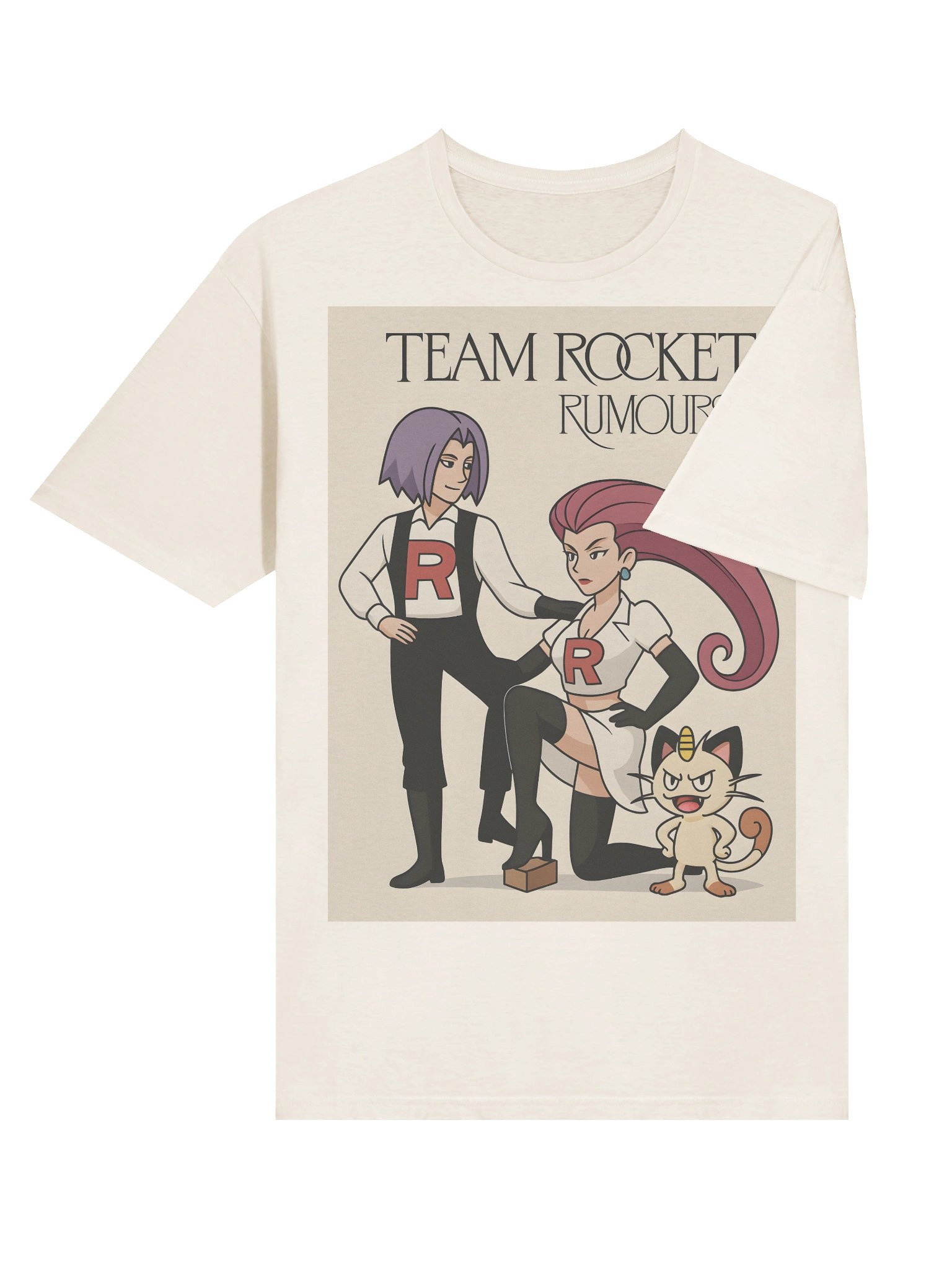 Team Rocket "Rumours" Album Cover Parody – Jessie, James & Meowth Pokémon Mashup product image (6)