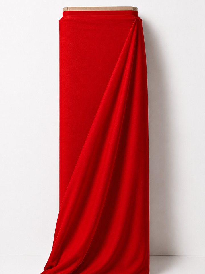 Solid Red DBP Fabric product image (2)