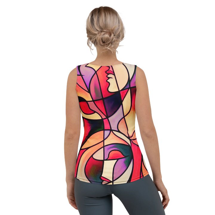 Womеns Faces Tank Top product image (2)