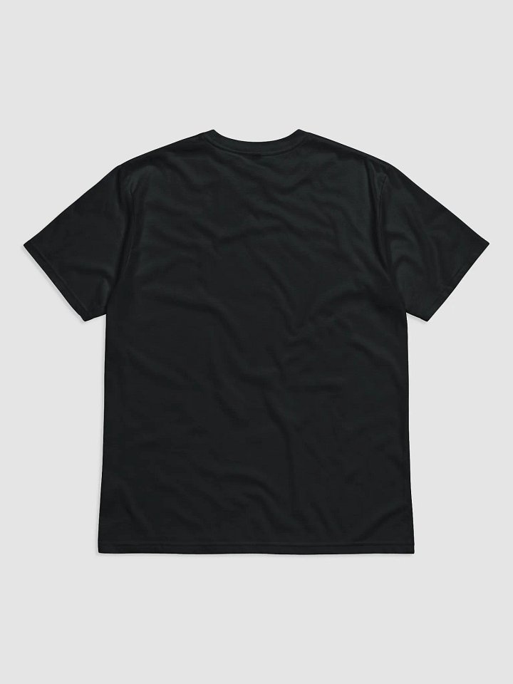 *not* mentally linear (lined design, #709AAF) unisex eco tee product image (2)