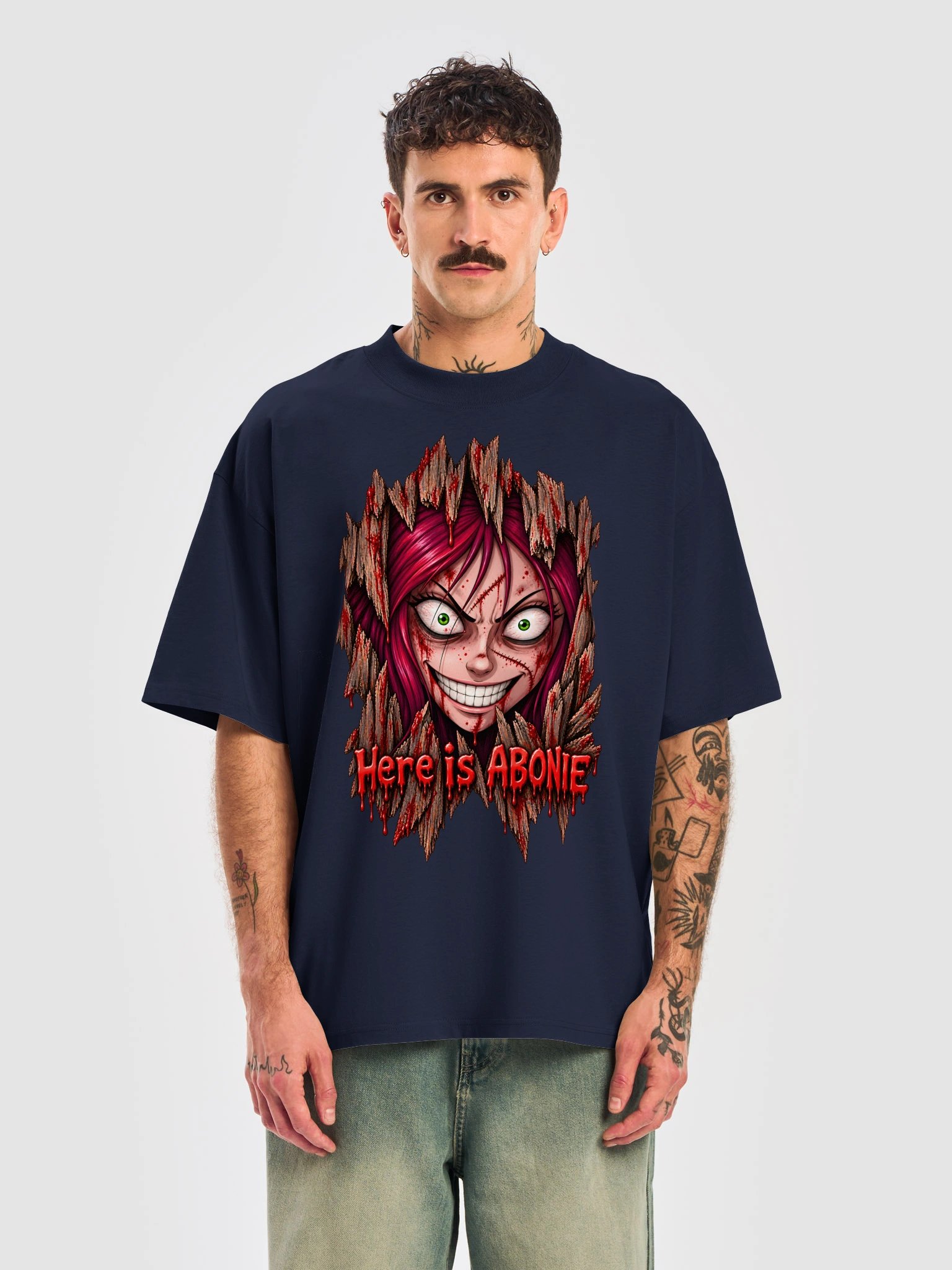 Here is ABONIE – Unisex Oversized T-Shirt product image (21)