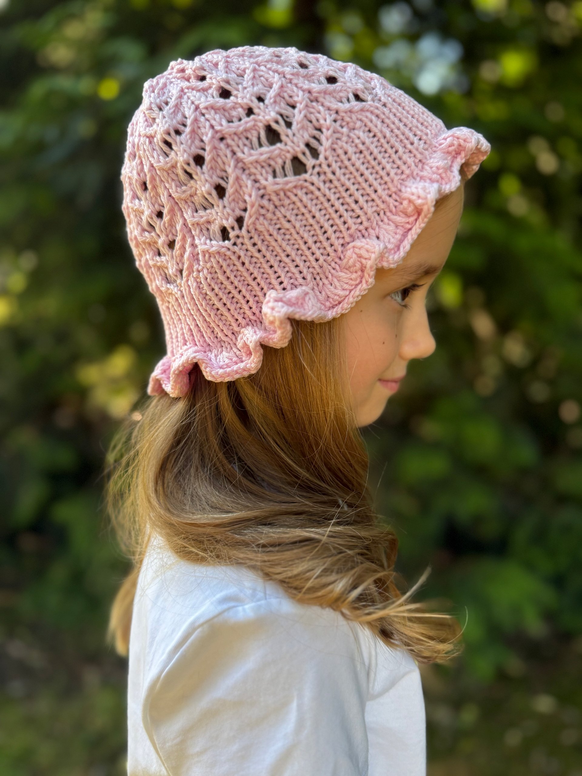 Knit Summer Panama Hat Pattern product image (2)