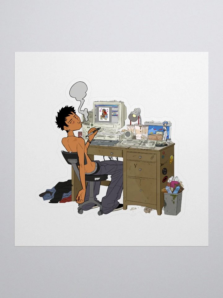 IWEYG "Alex the Artist" Sticker product image (1)