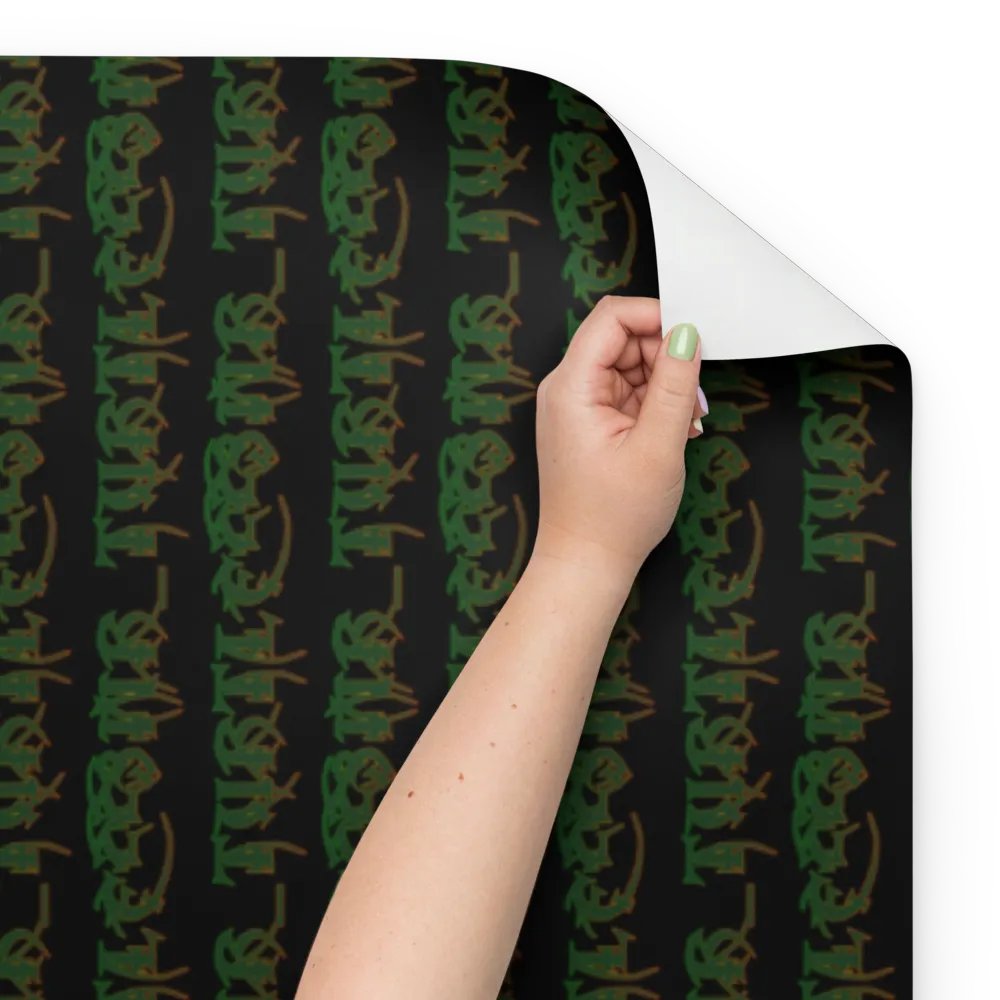 Mr turtle logo wrapping paper product image (9)