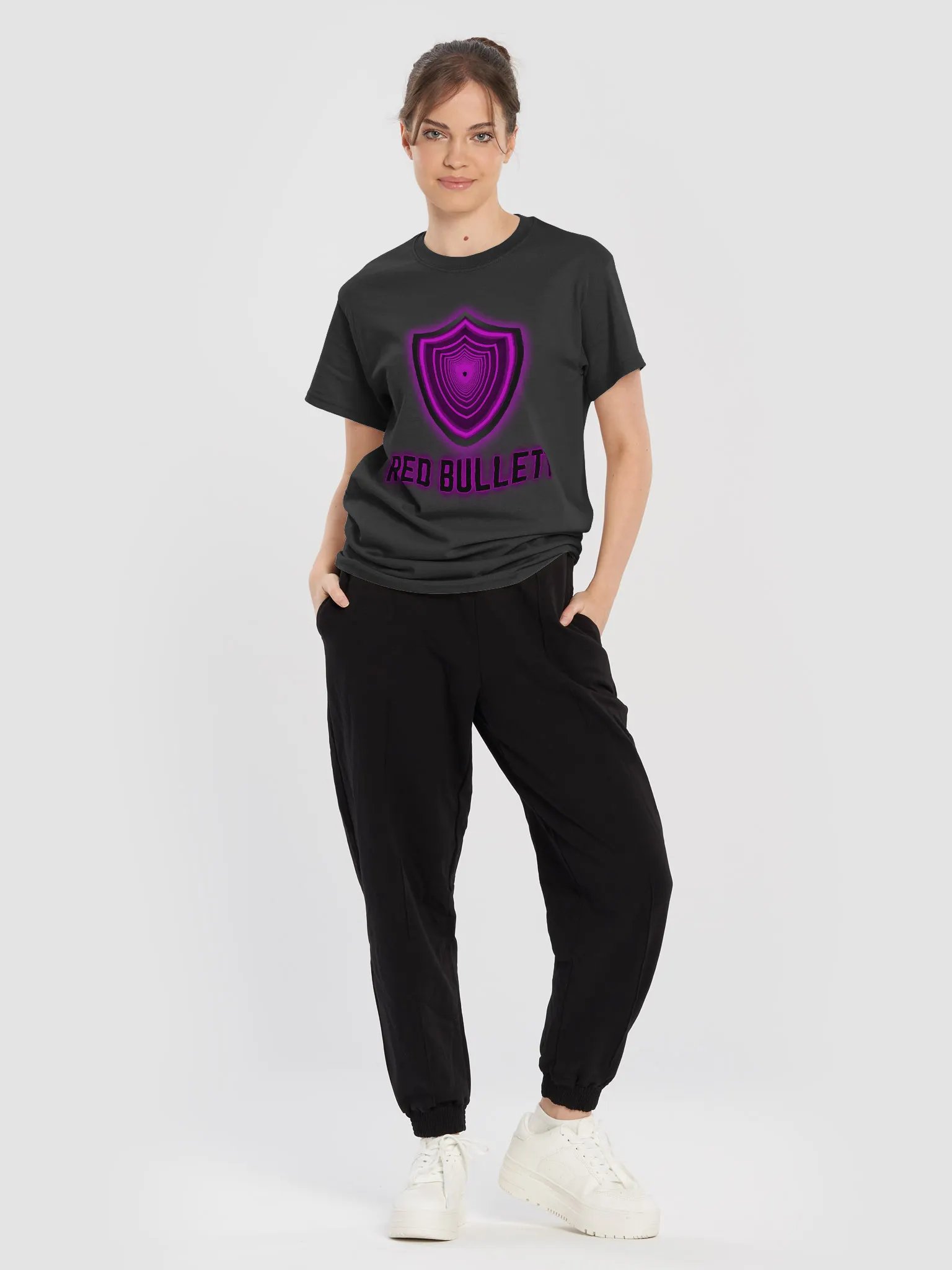 Red Bullett Purple Infinity Shield T-Shirt product image (5)