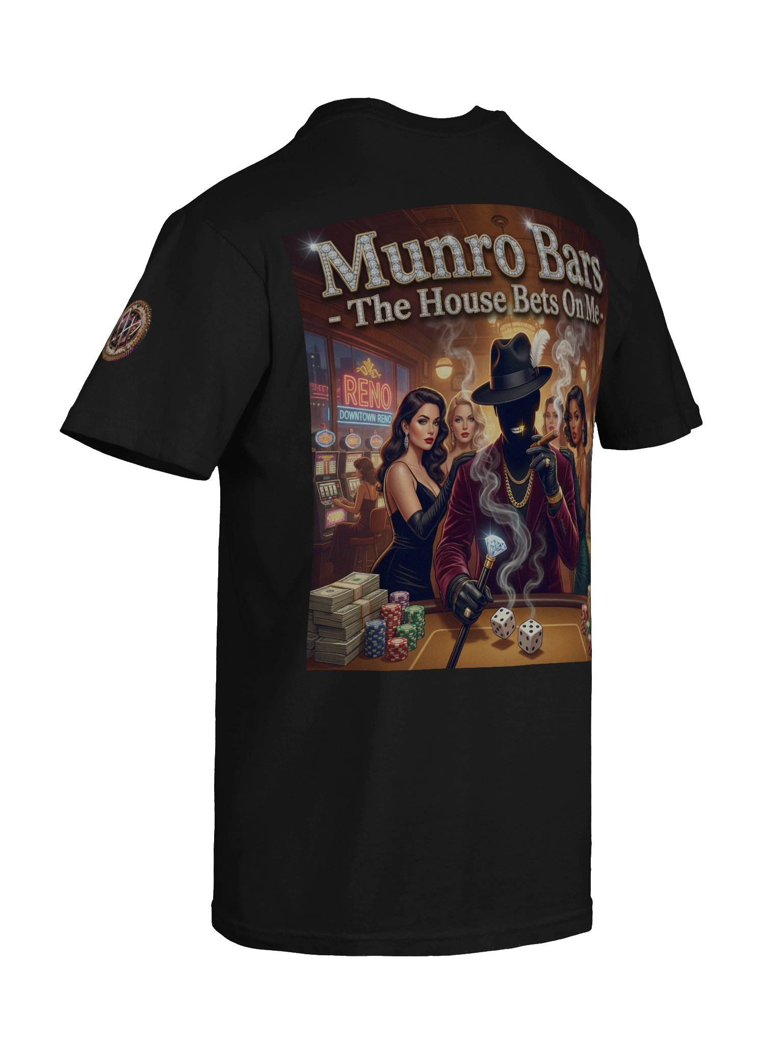 Munro Bars - The House Bets On Me Tee product image (10)