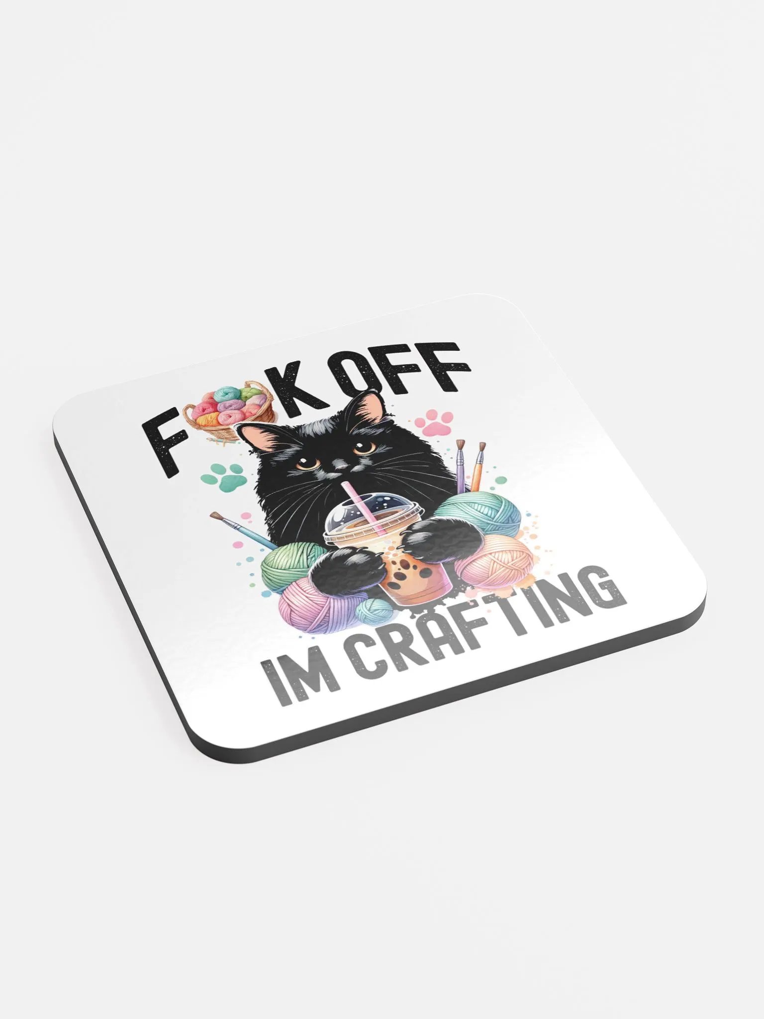 F-ck Off I'm Crafting Coaster product image (2)