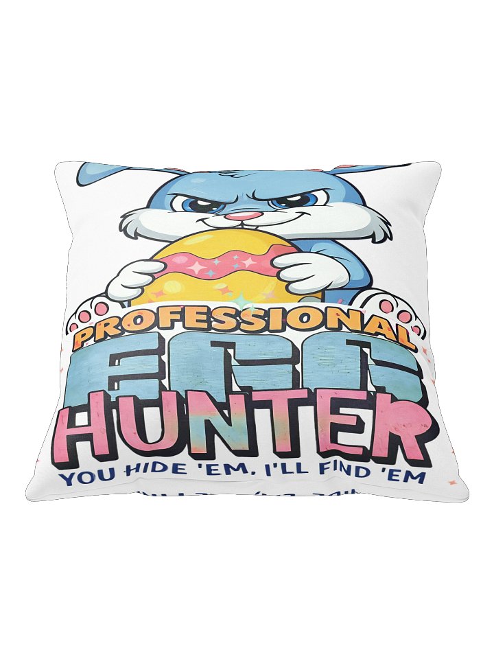Professional Egg Hunter Easter Bunny Pillow product image (1)