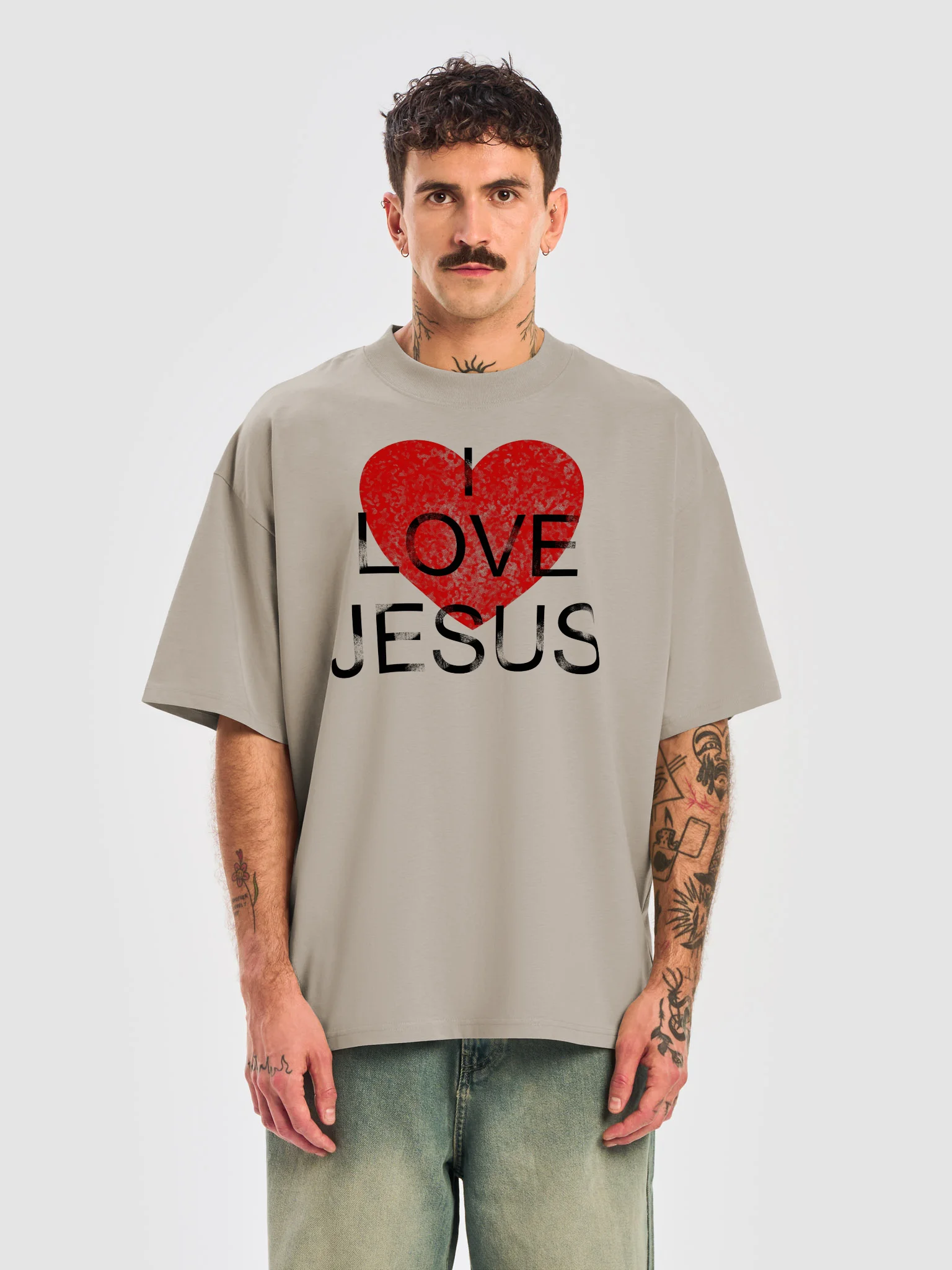 I LOVE JESUS TEE (Reverse) product image (5)