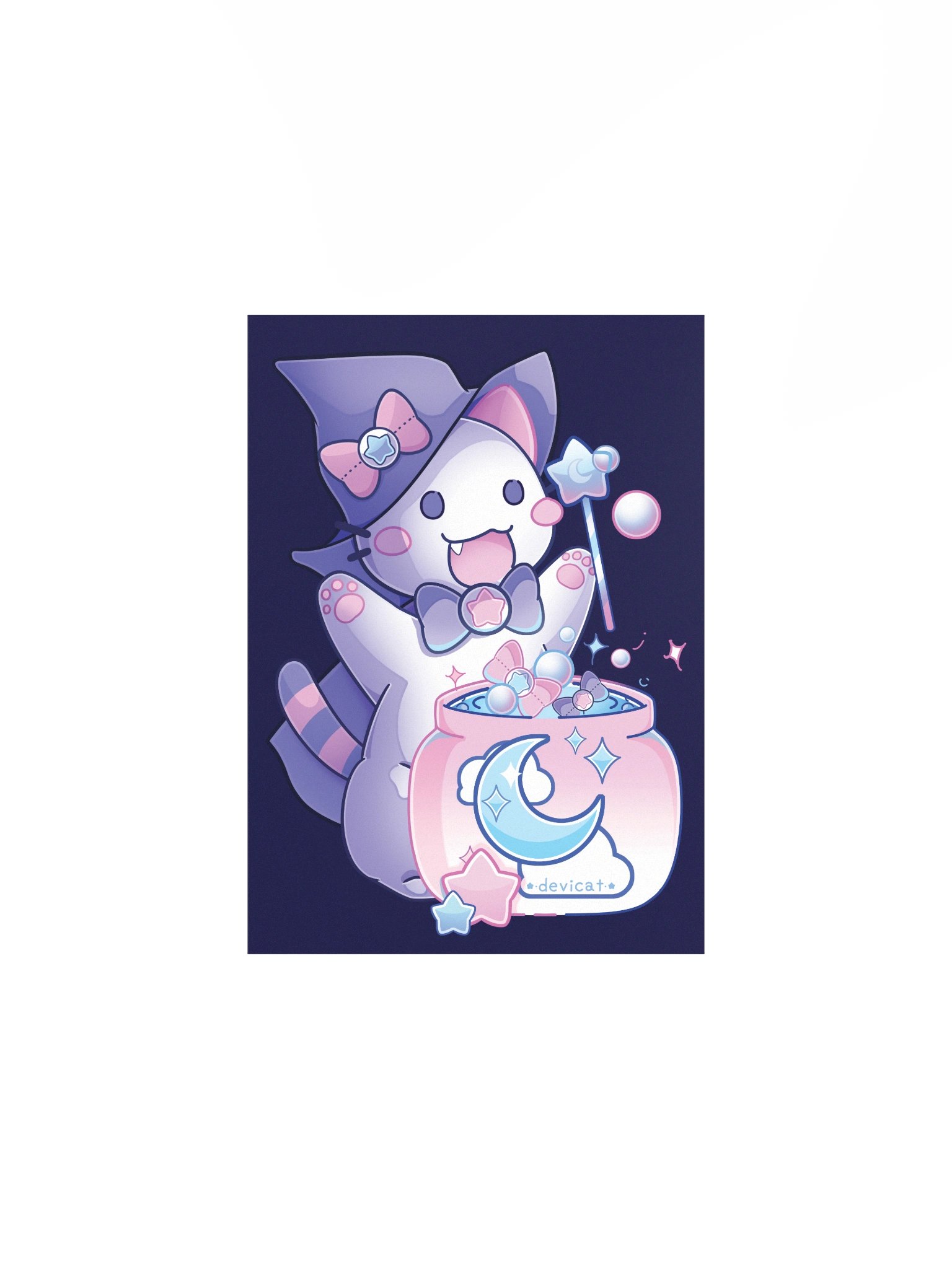 CandiCat Witch 2025 Print product image (1)