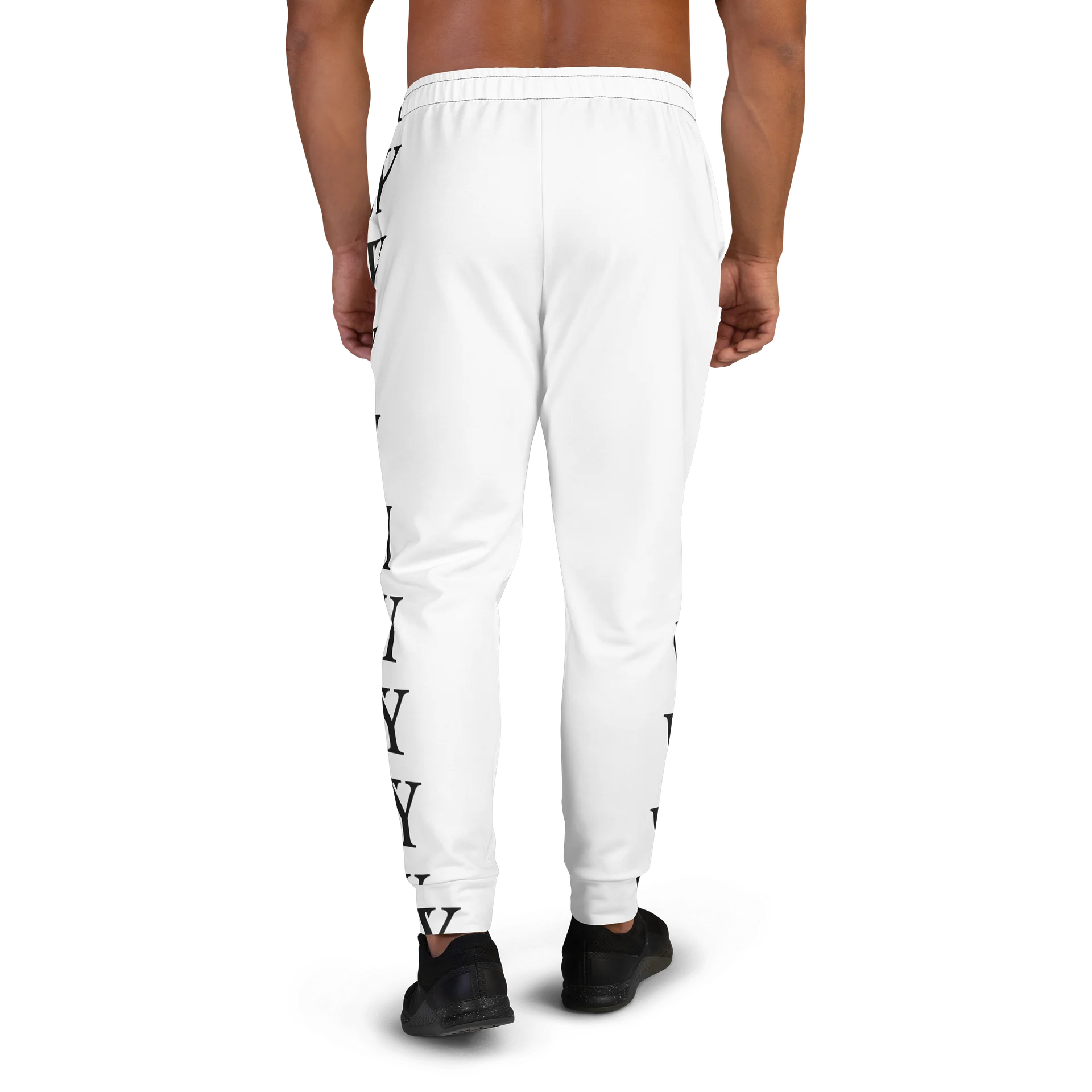 VY WHITE Pattern Joggers product image (3)