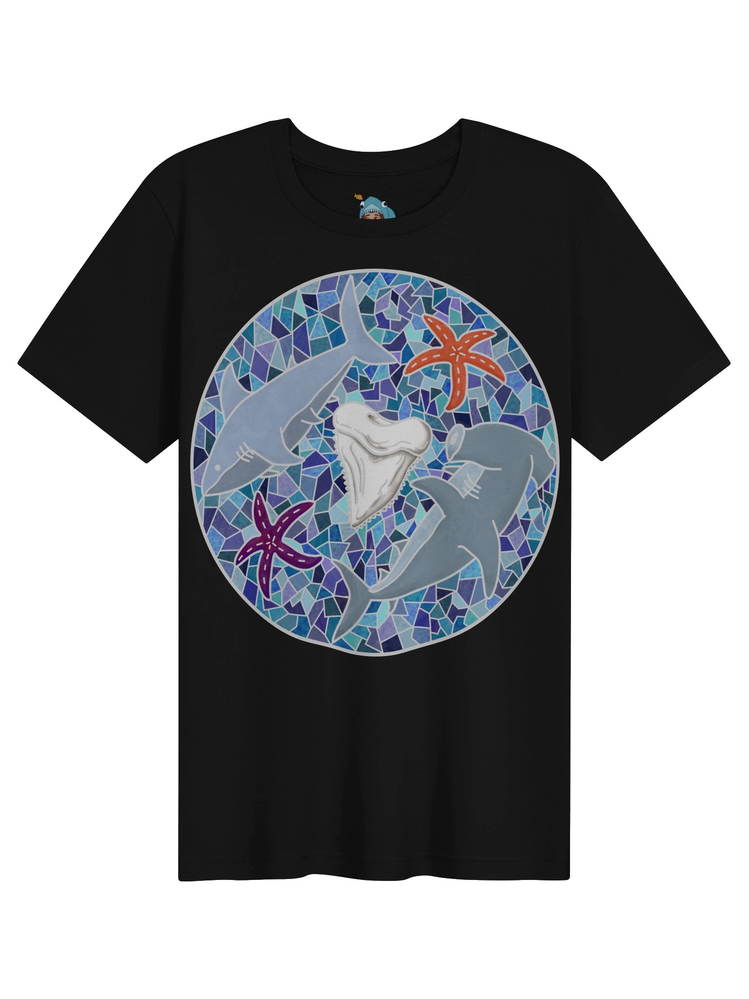 Mosaic Sharks Tee product image (1)