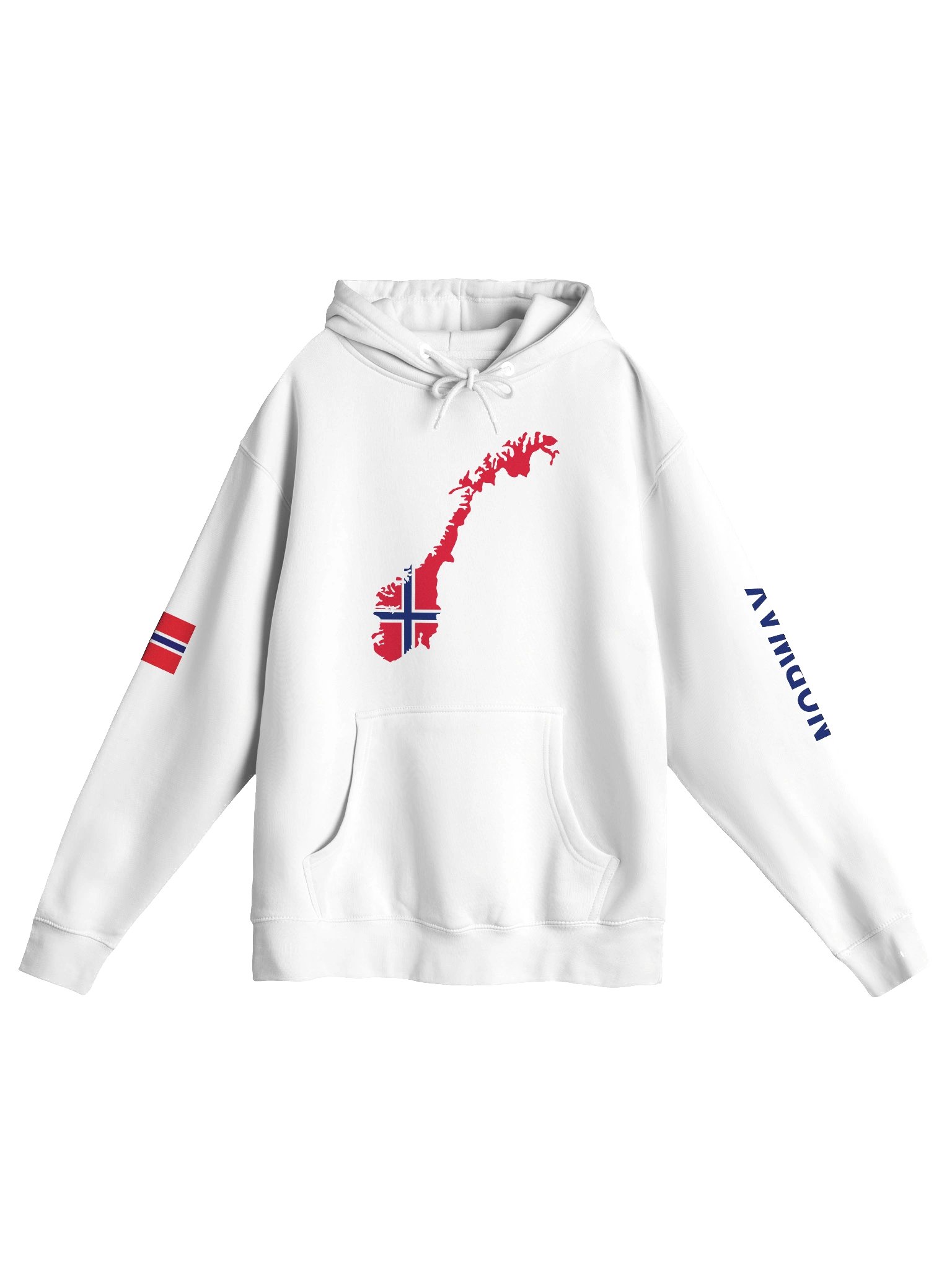 Norway 2026 World Cup Flag Hoodie - World Cup 2026 Edition - Premium Unisex Hoodie product image (4)