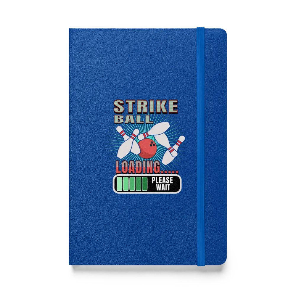 Strike Ball Loading Bowling Hardcover Notebook product image (1)