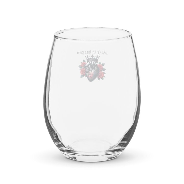 KING OF MY DARK HEART WINE GLASS product image (2)