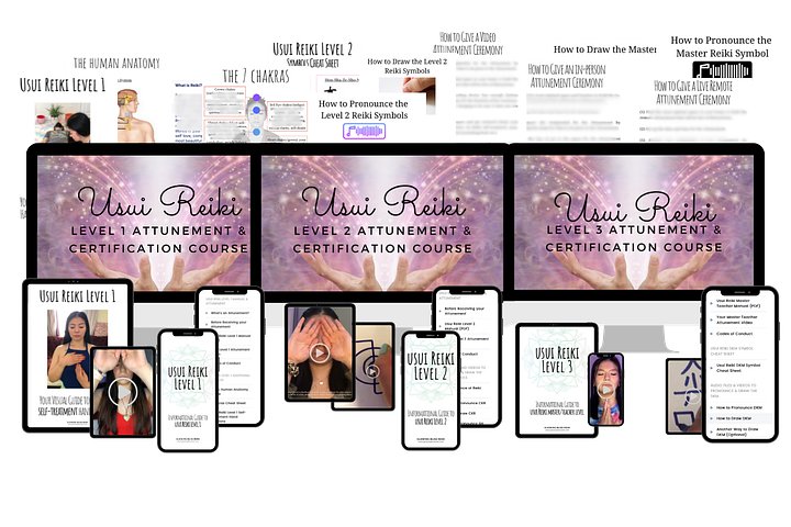 Certified Usui Reiki Discounted Bundle product image (1)