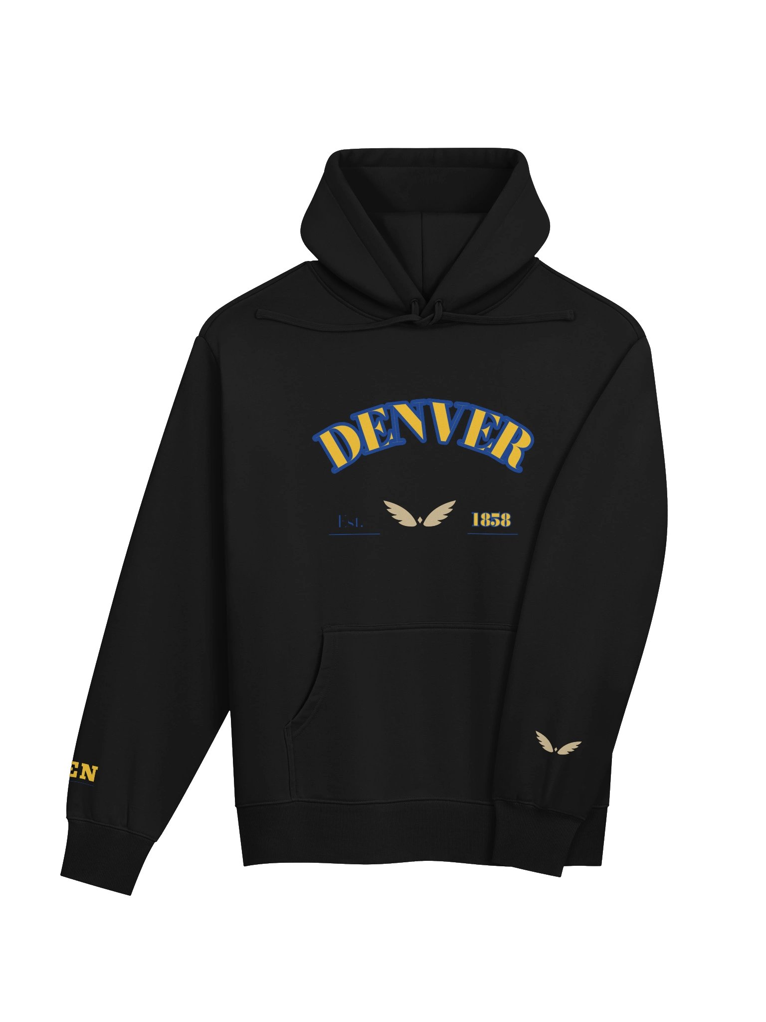 GAME DAY — Denver · Hoodie · Black product image (4)