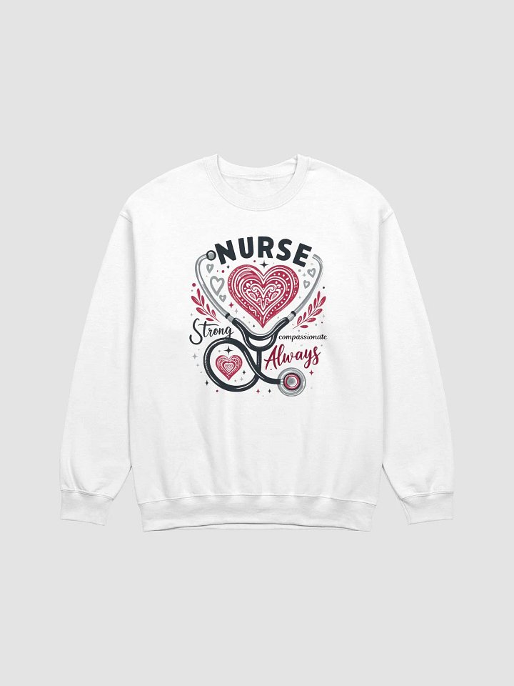 Nurse Love Stethoscope Heart Sweatshirt product image (5)