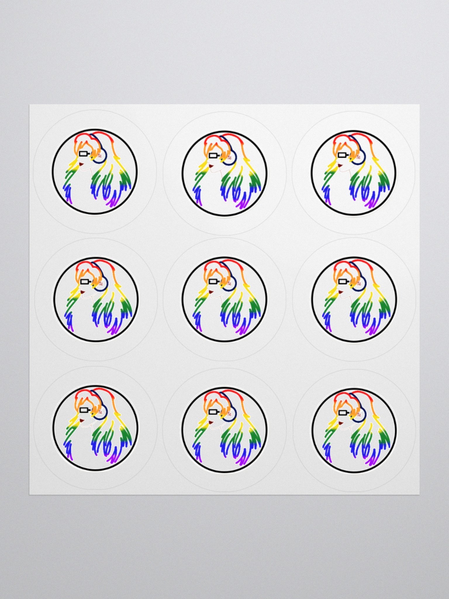 Red Pride Stickers product image (1)