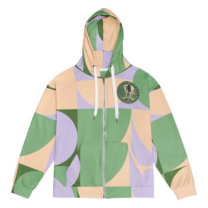 Justice Served Zip Hoodie - Unisex product image (1)