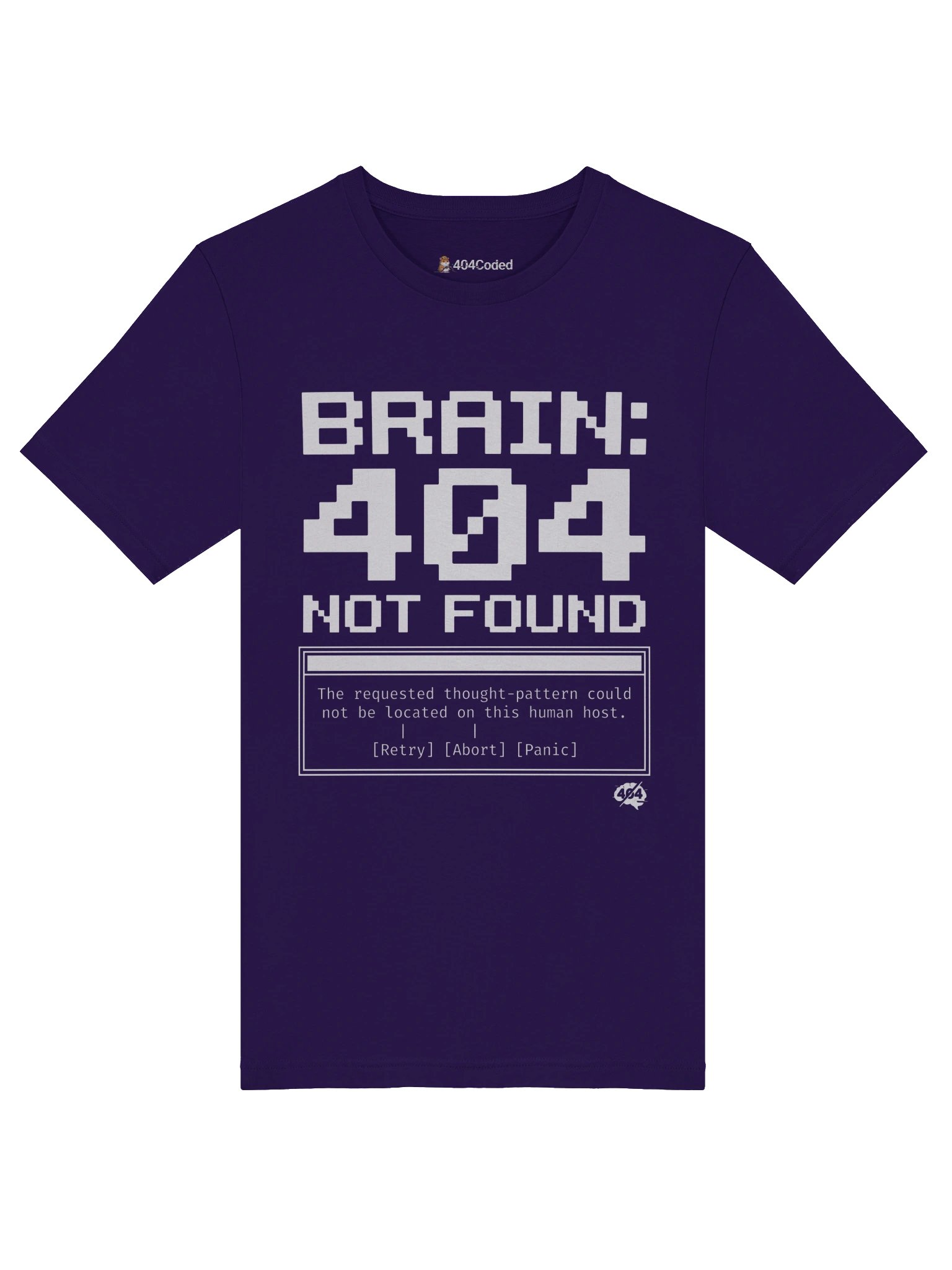 ​Brain: 404 Not Found Tee product image (19)