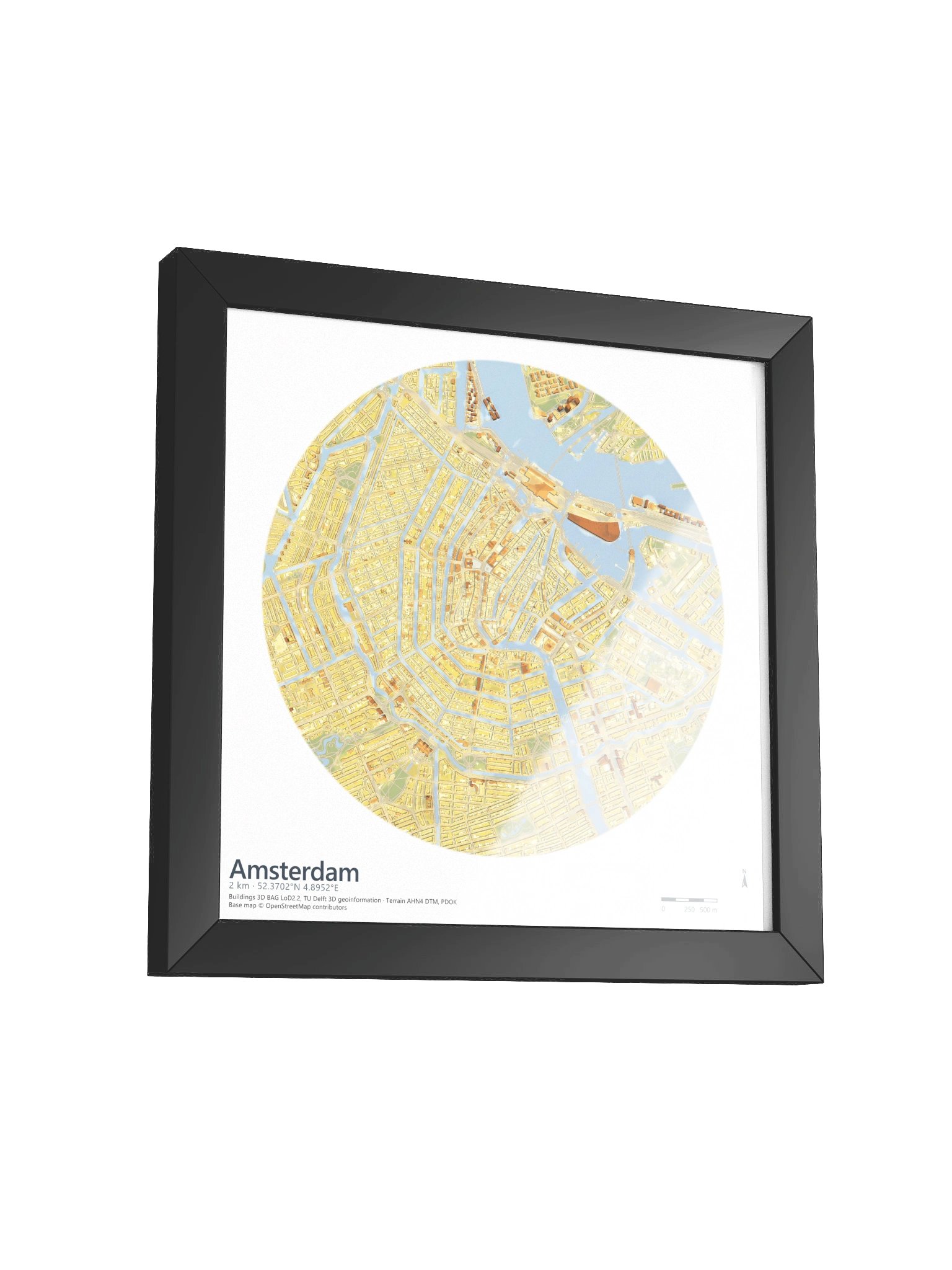 Amsterdam: 3D City Map product image (23)