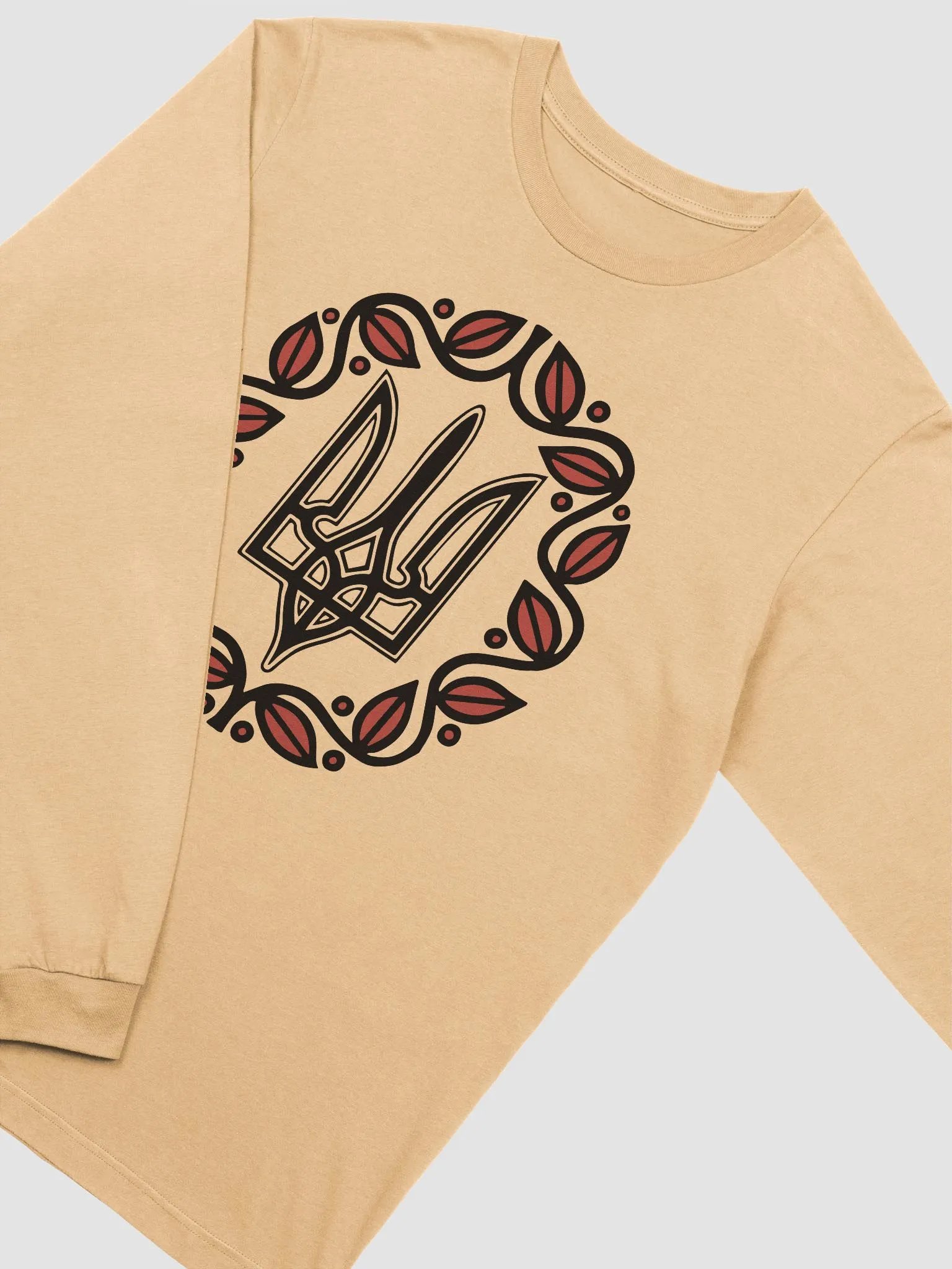 Ukrainian People's Republic Emblem (1918) Long Sleeve Color product image (3)