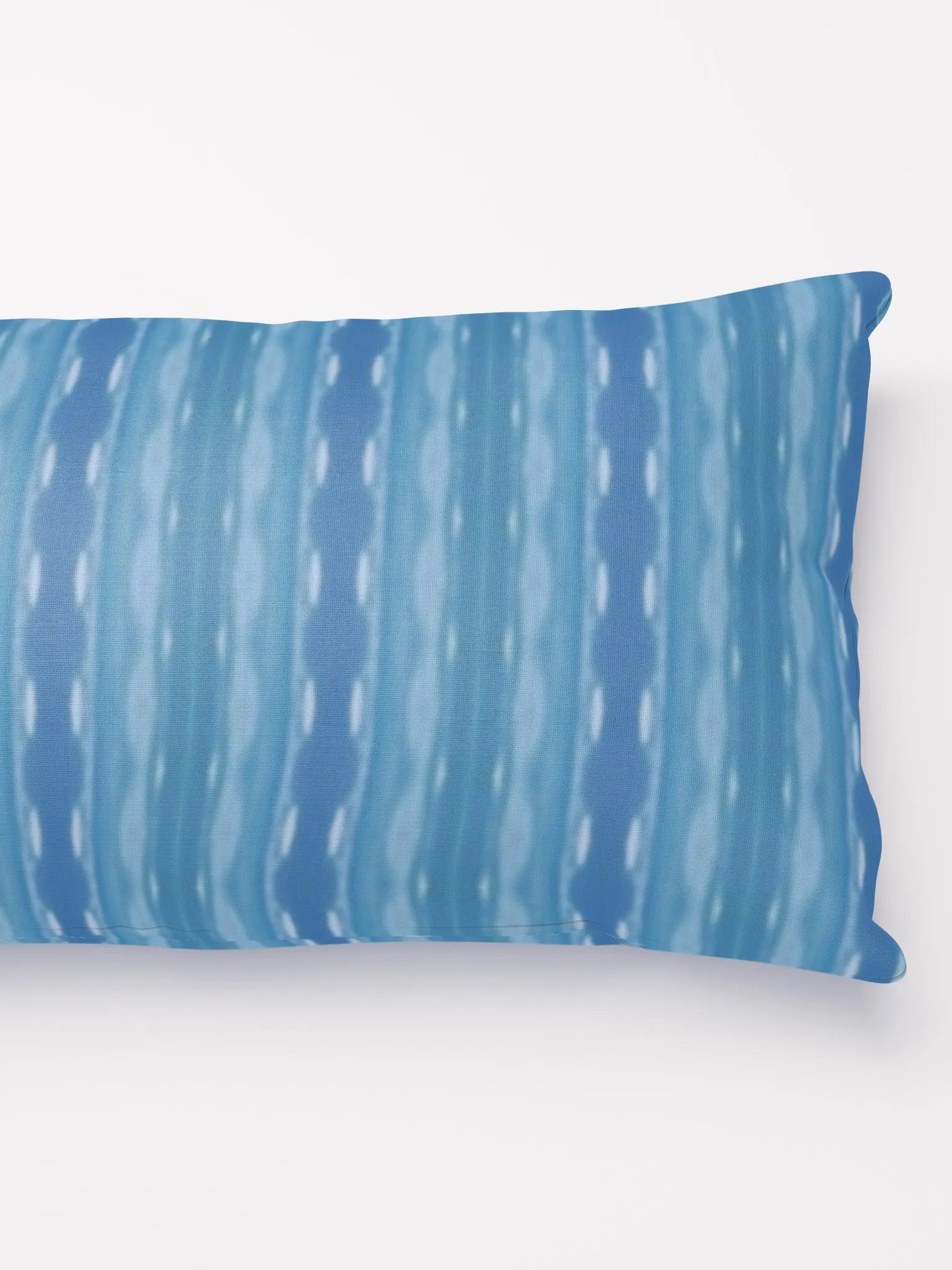 Ocean Blue Striped Pillow product image (2)