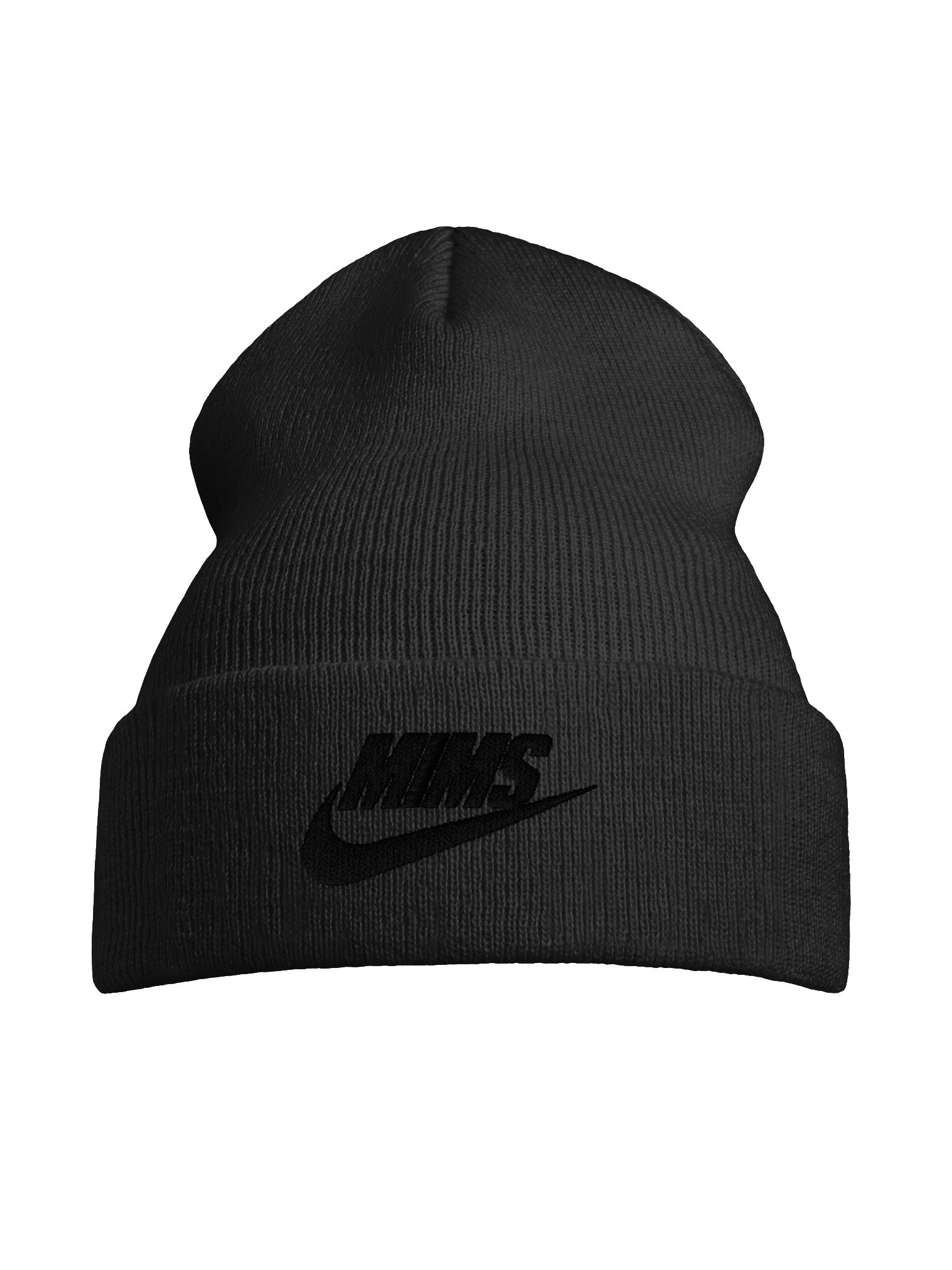 Minimal Black Yupoong Cuffed Beanie product image (37)