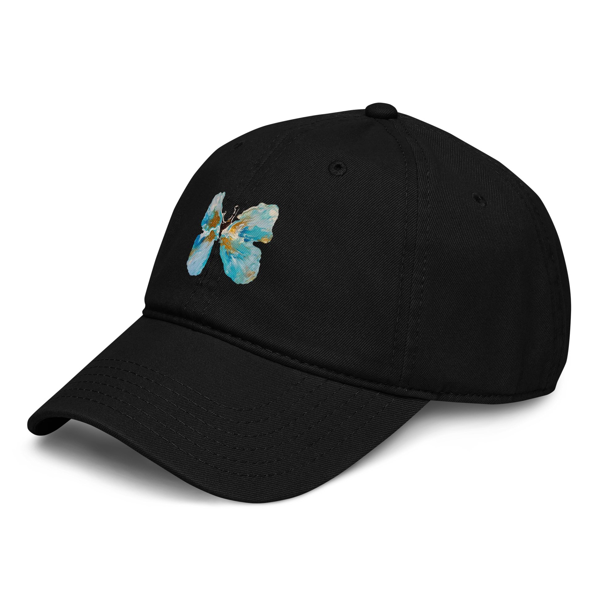 Urban Gold and Blue Butterfly Hat product image (2)