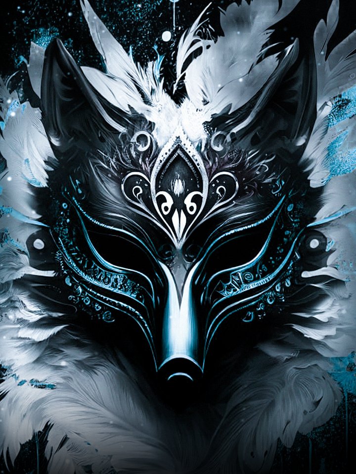 The Werewolf's Mask Phone Wallpaper Pack product image (1)