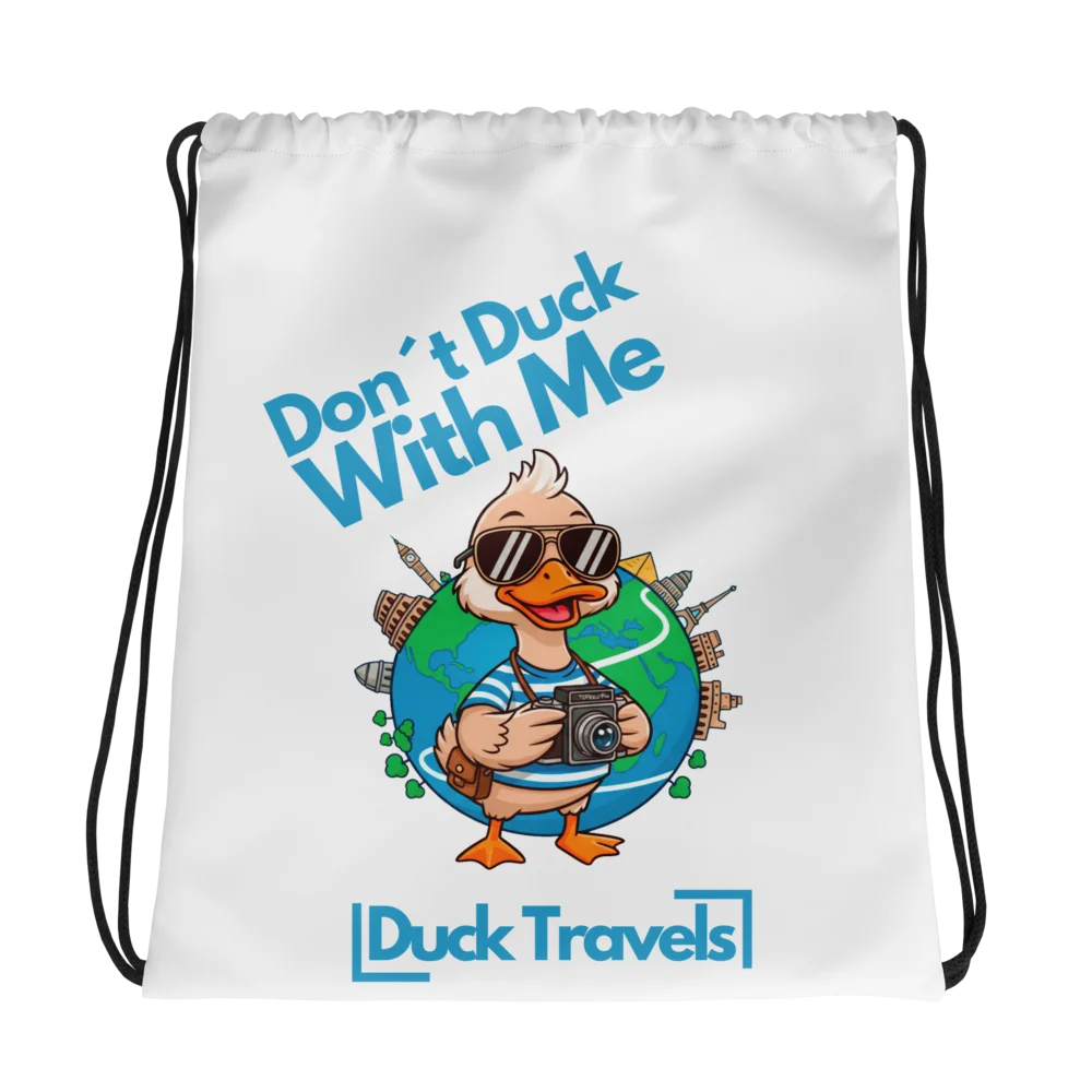 "Don't Duck With Me" Drawstring Bag product image (1)