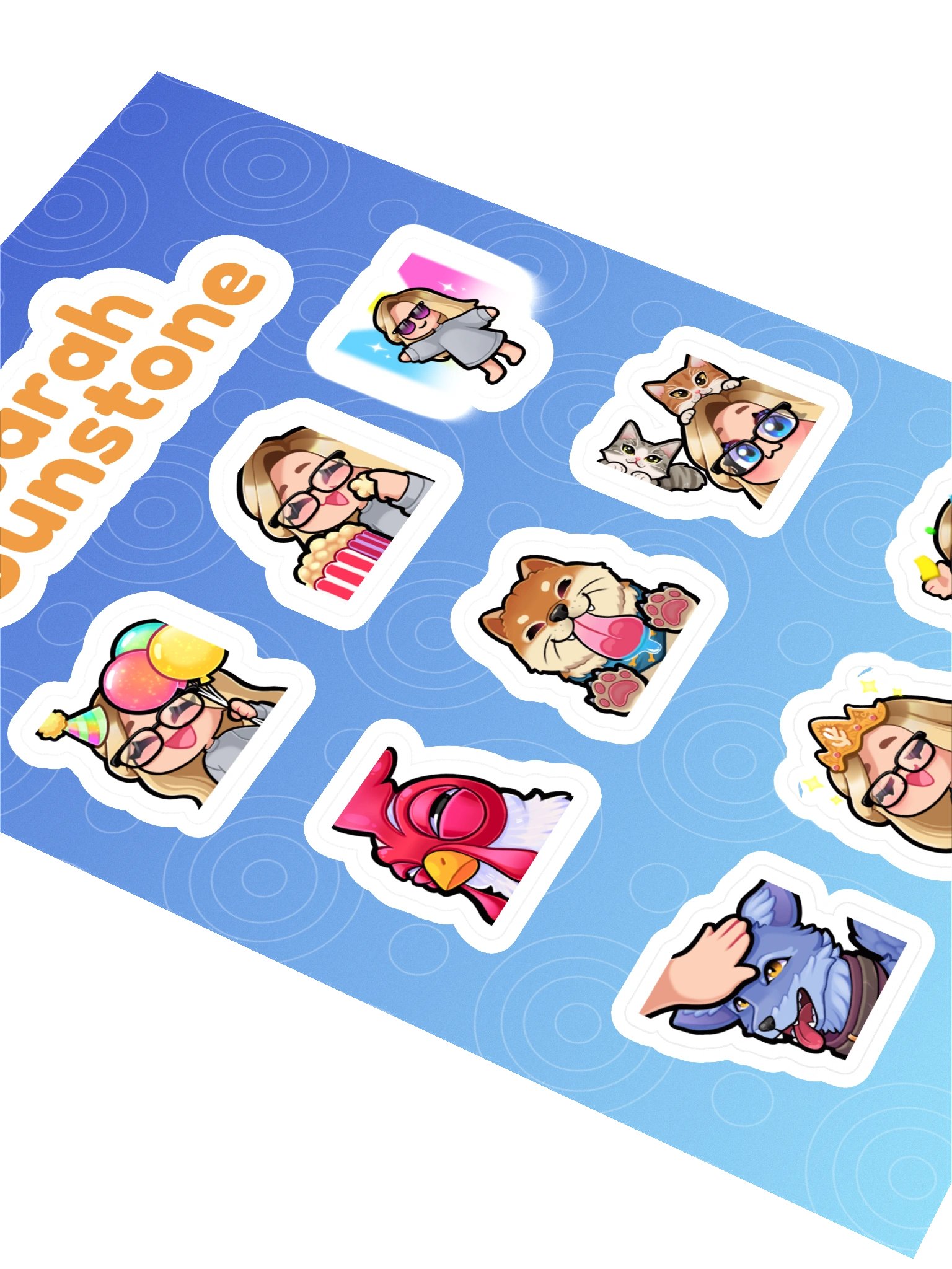 Special Emote Sticker Sheet product image (2)