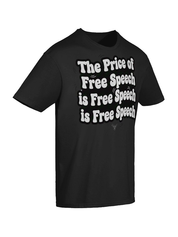 The Price of Free Speech, Stylized T-Shirt product image (2)