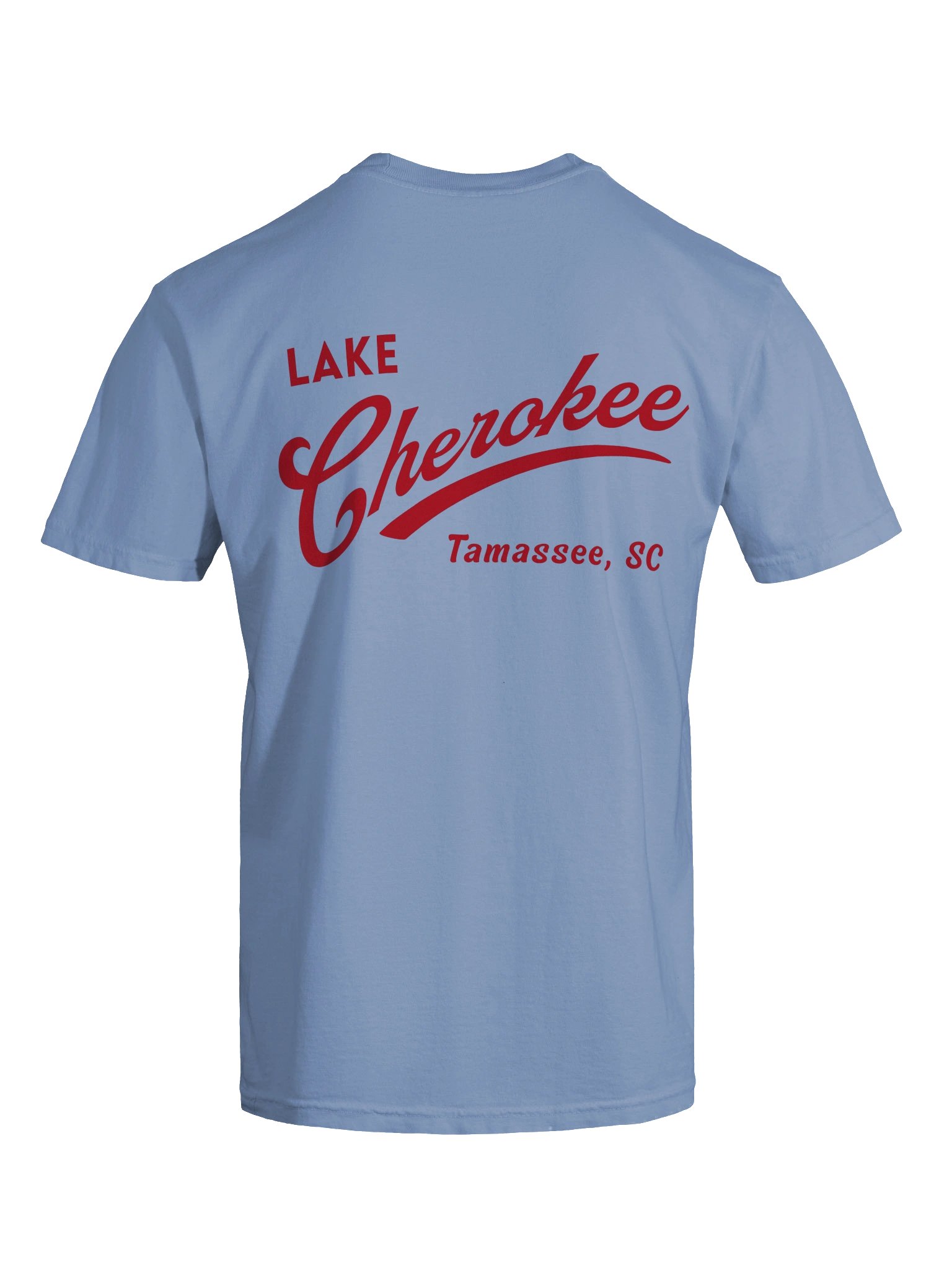 Lake Cherokee Swoosh Tee Red product image (7)