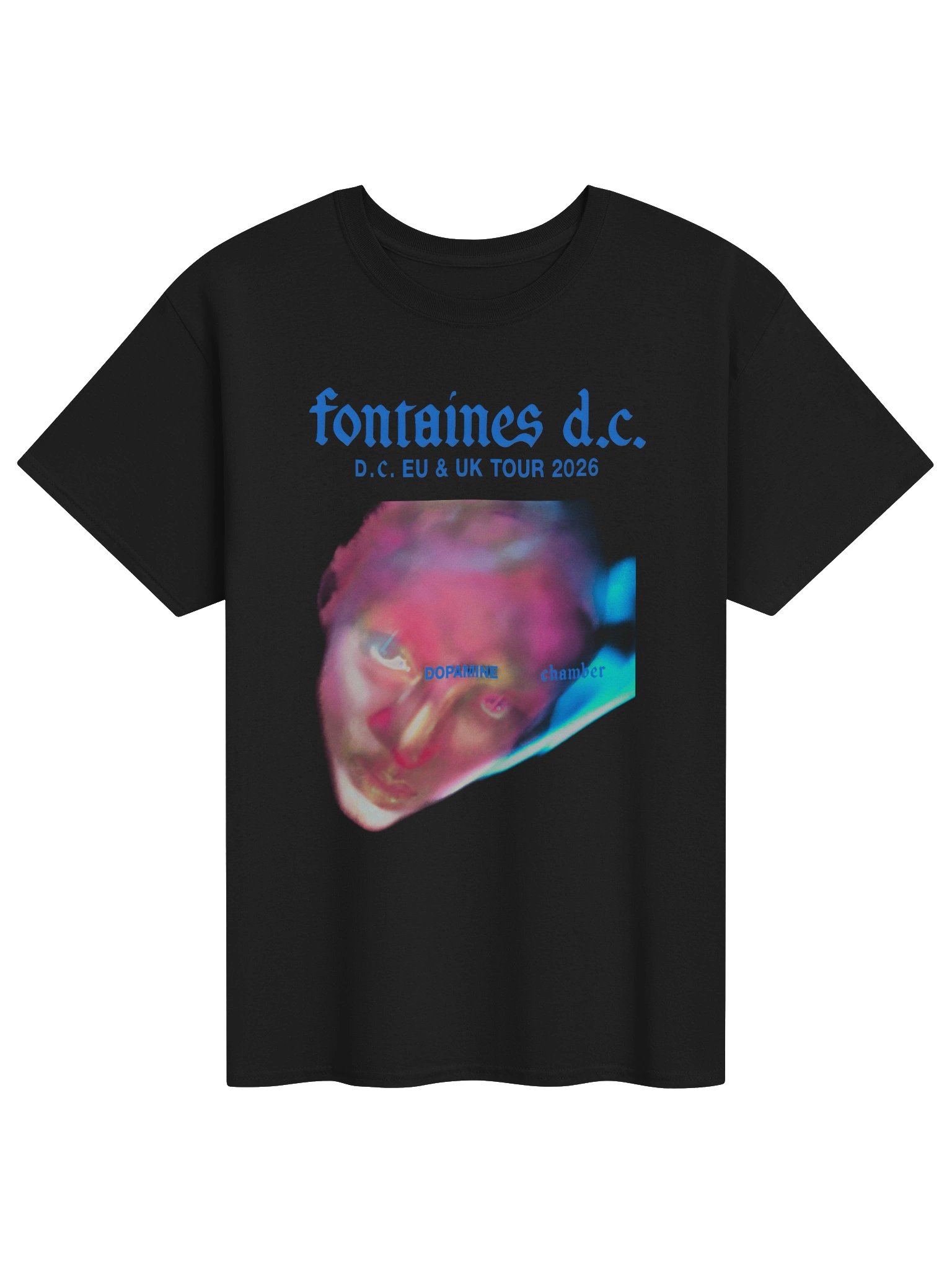 Fontaines D.C. Dopamine Chamber EU & UK Tour 2026 T-Shirt product image (1)