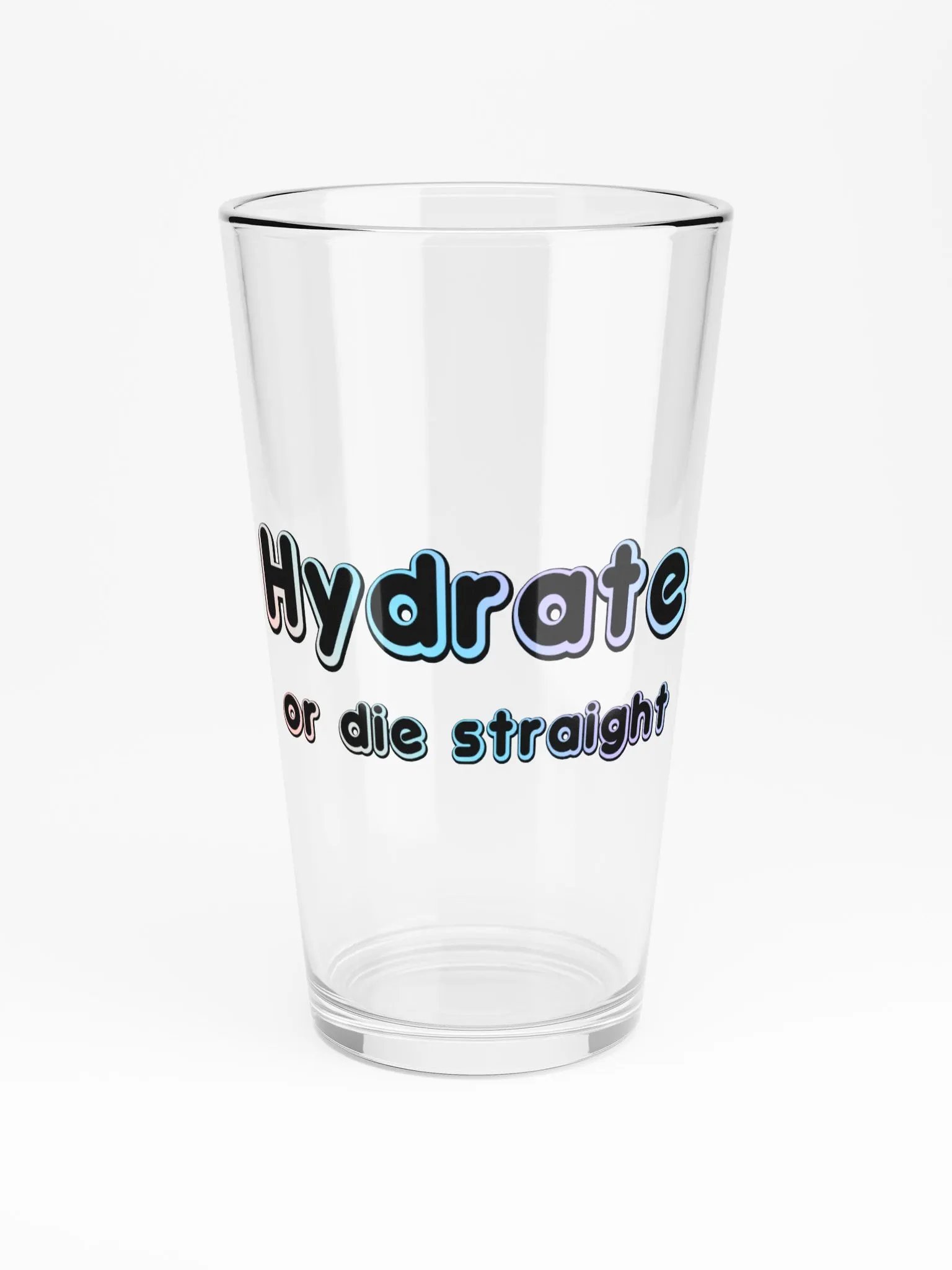 Hydrate or Die Straight (glass) product image (3)