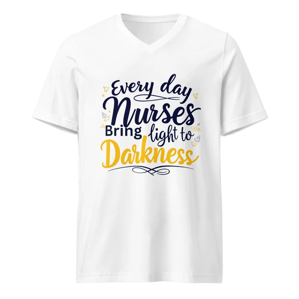 Light in Darkness Nurse V-Neck Tee product image (1)