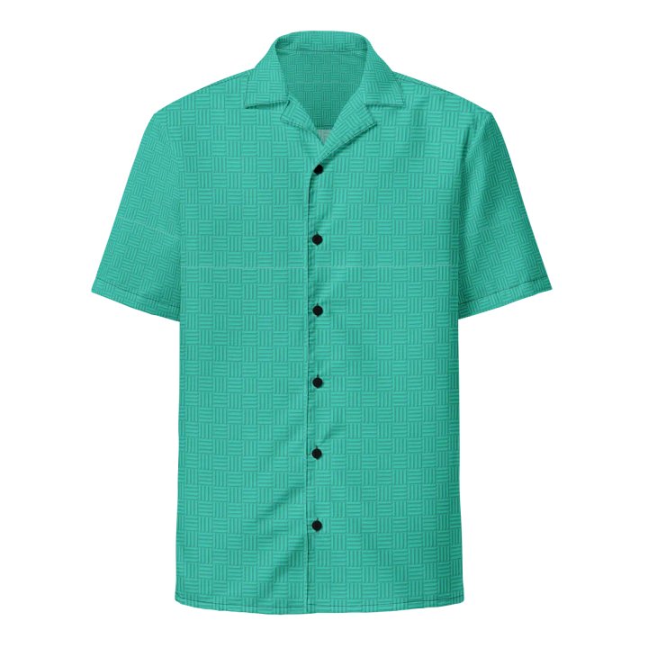 Algae Patterned Hawaiian Shirt product image (1)