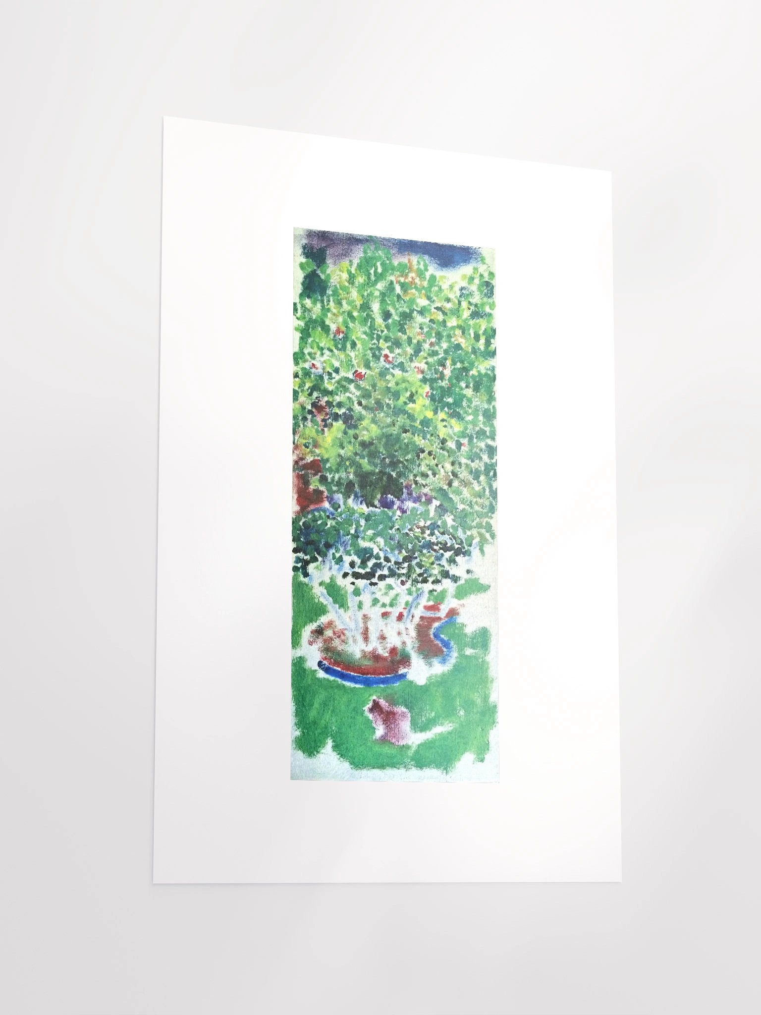 Cat in the Grass (1987) print product image (4)